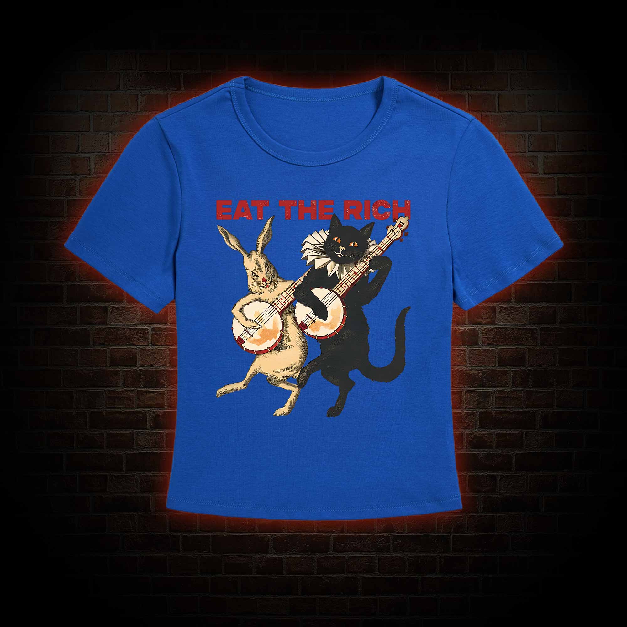 Eat The Rich Slim Fit T-Shirt