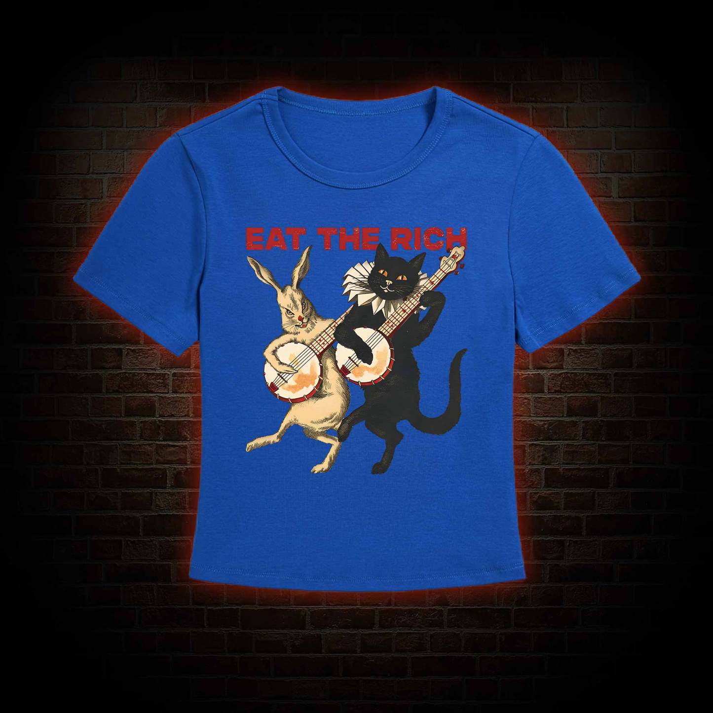 Eat The Rich Slim Fit T-Shirt