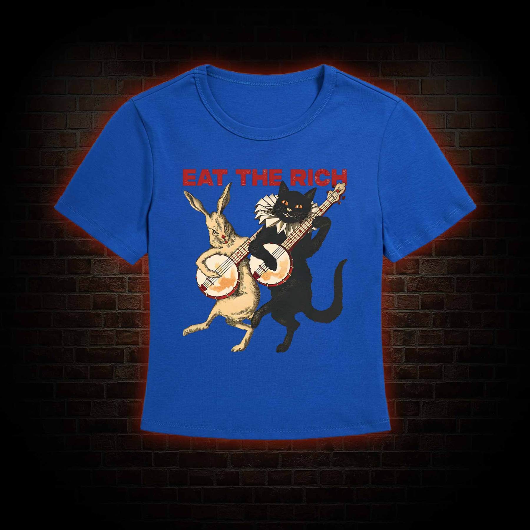 Eat The Rich Slim Fit T-Shirt