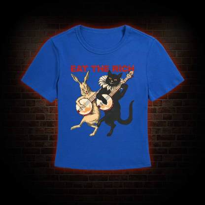 Eat The Rich Slim Fit T-Shirt