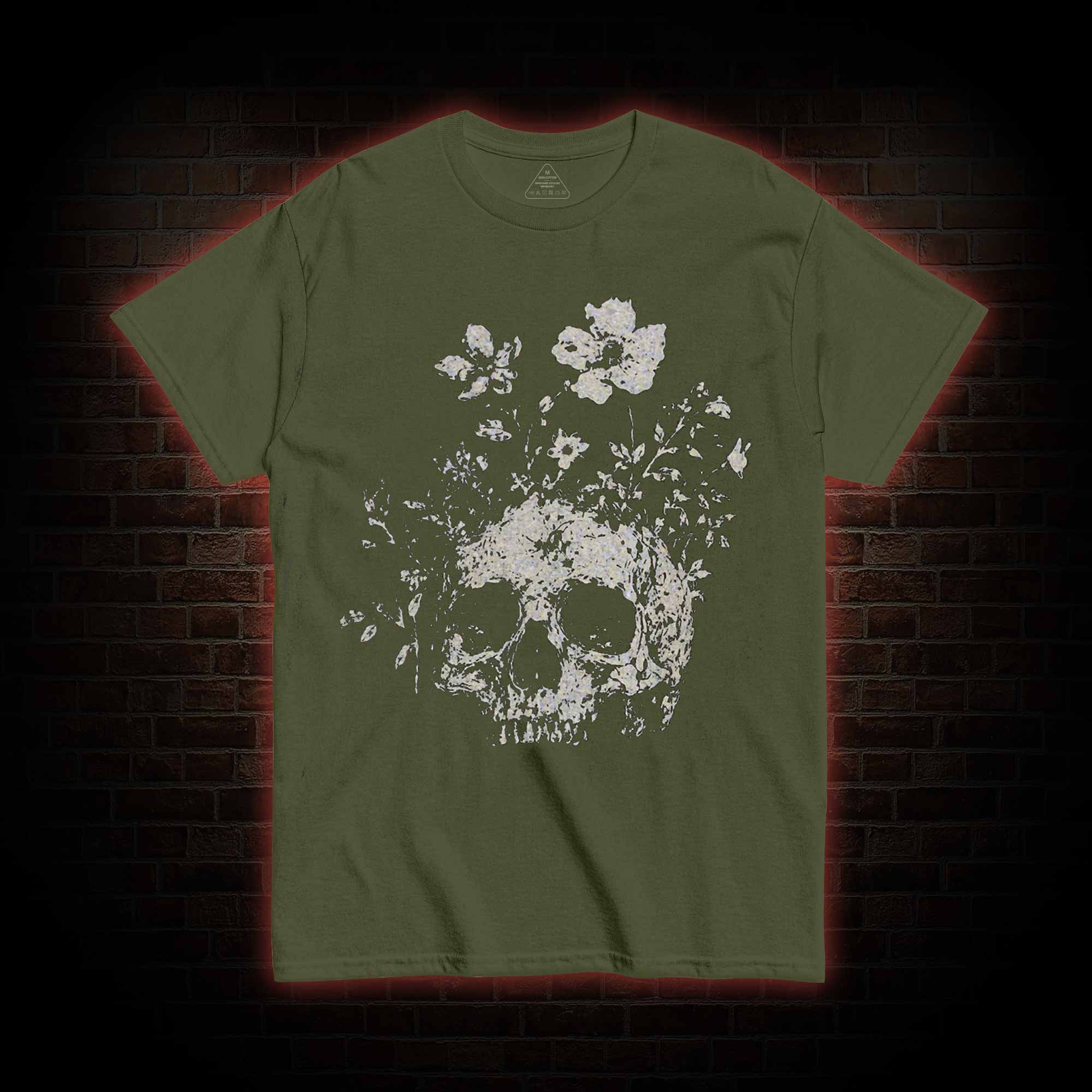Floral Skull T-shirt