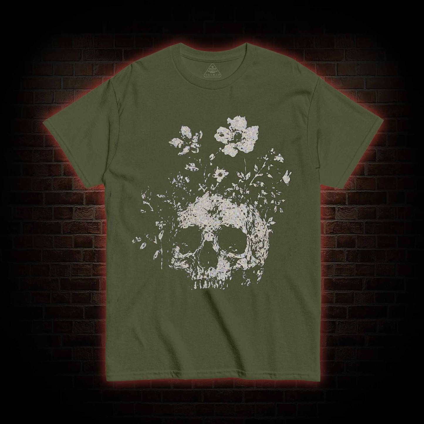 Floral Skull T-shirt