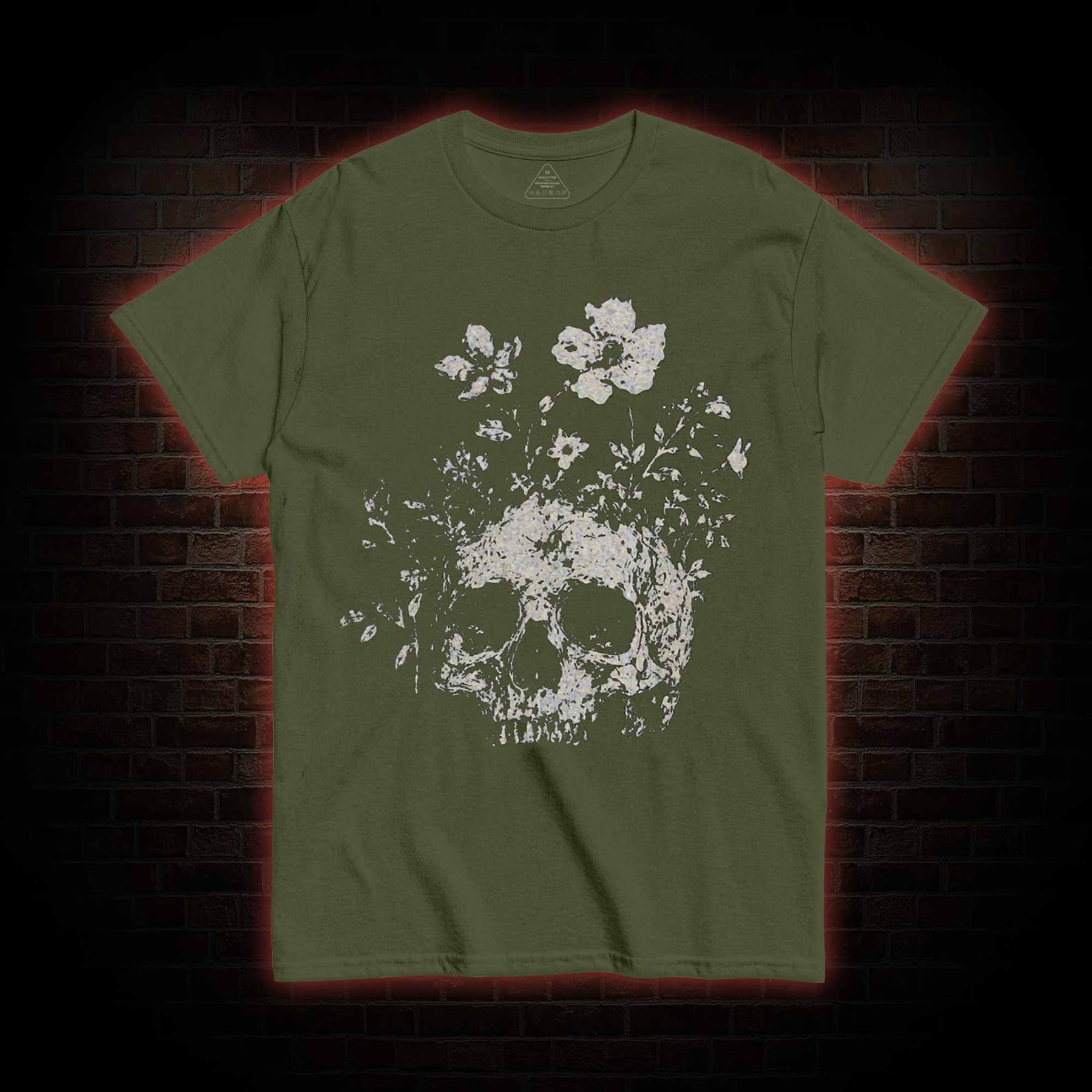 Floral Skull T-shirt