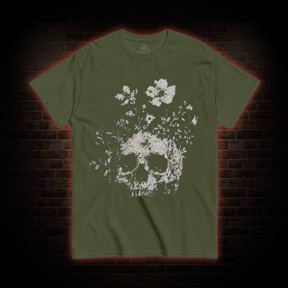 Floral Skull T-shirt