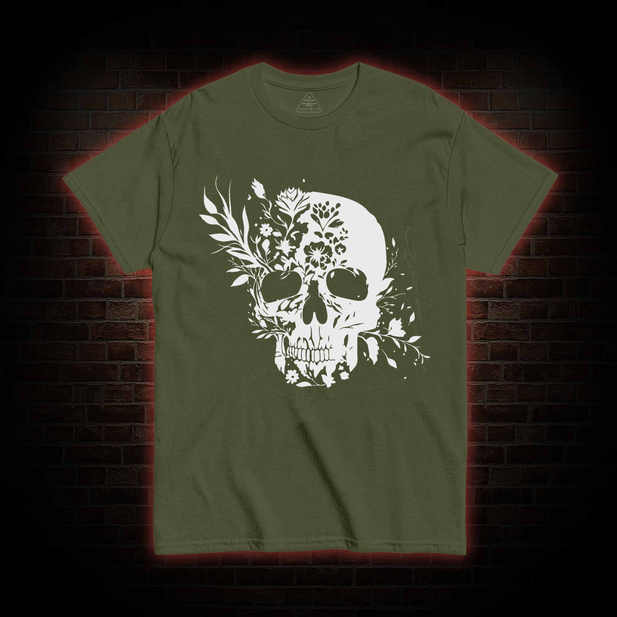Skull Floral T-shirt