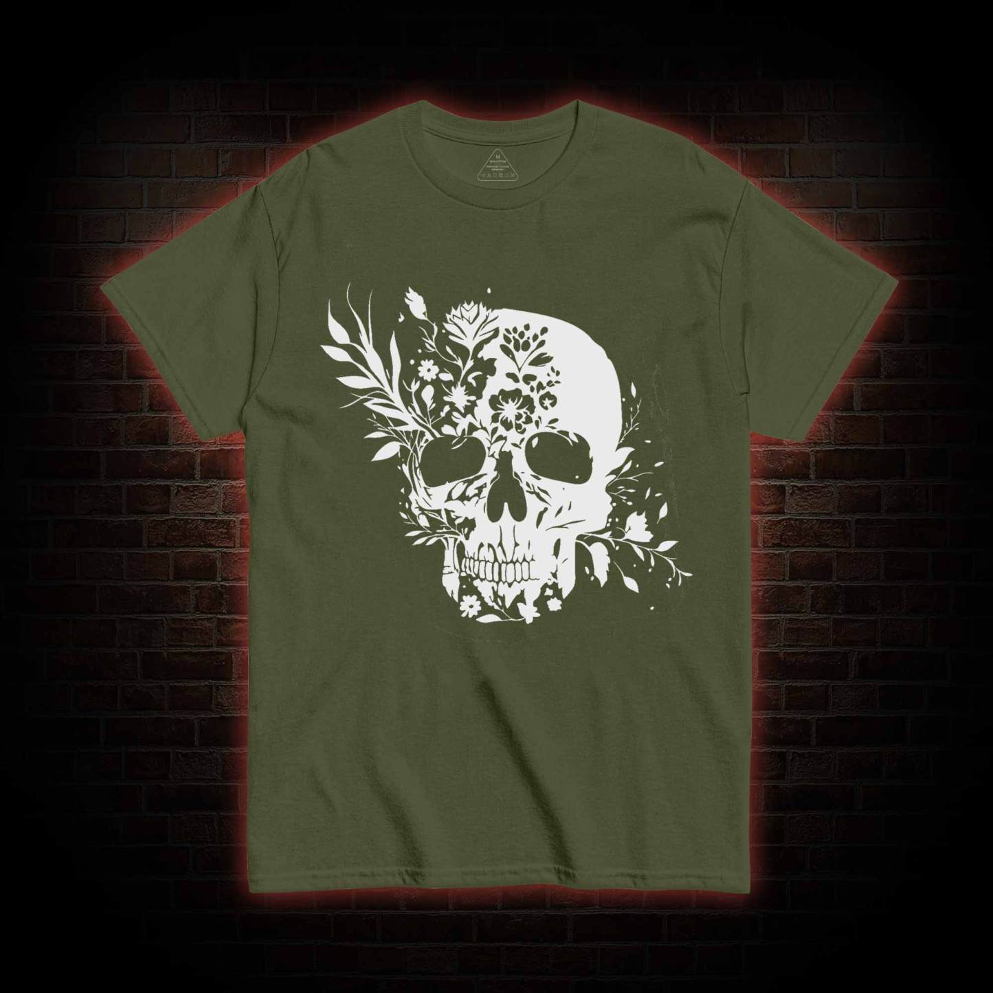 Skull Floral T-shirt