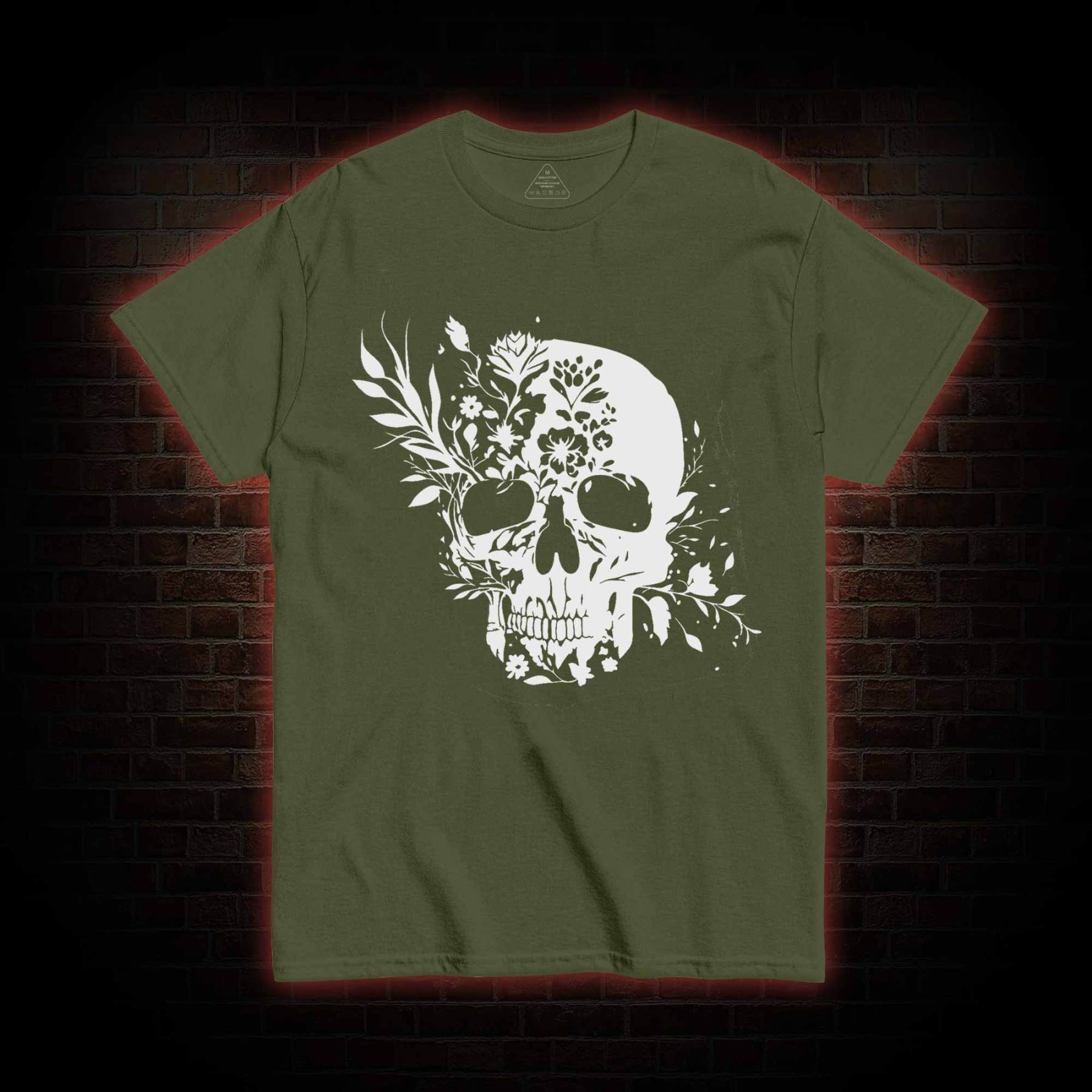 Skull Floral T-shirt
