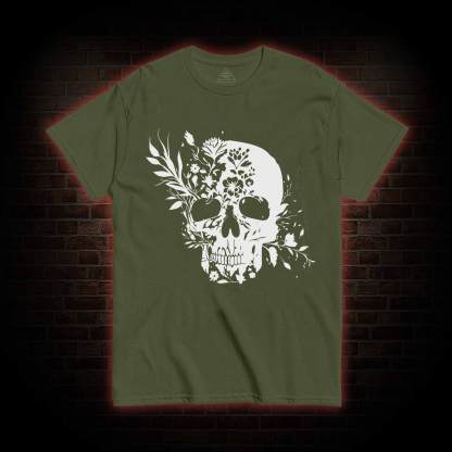 Skull Floral T-shirt