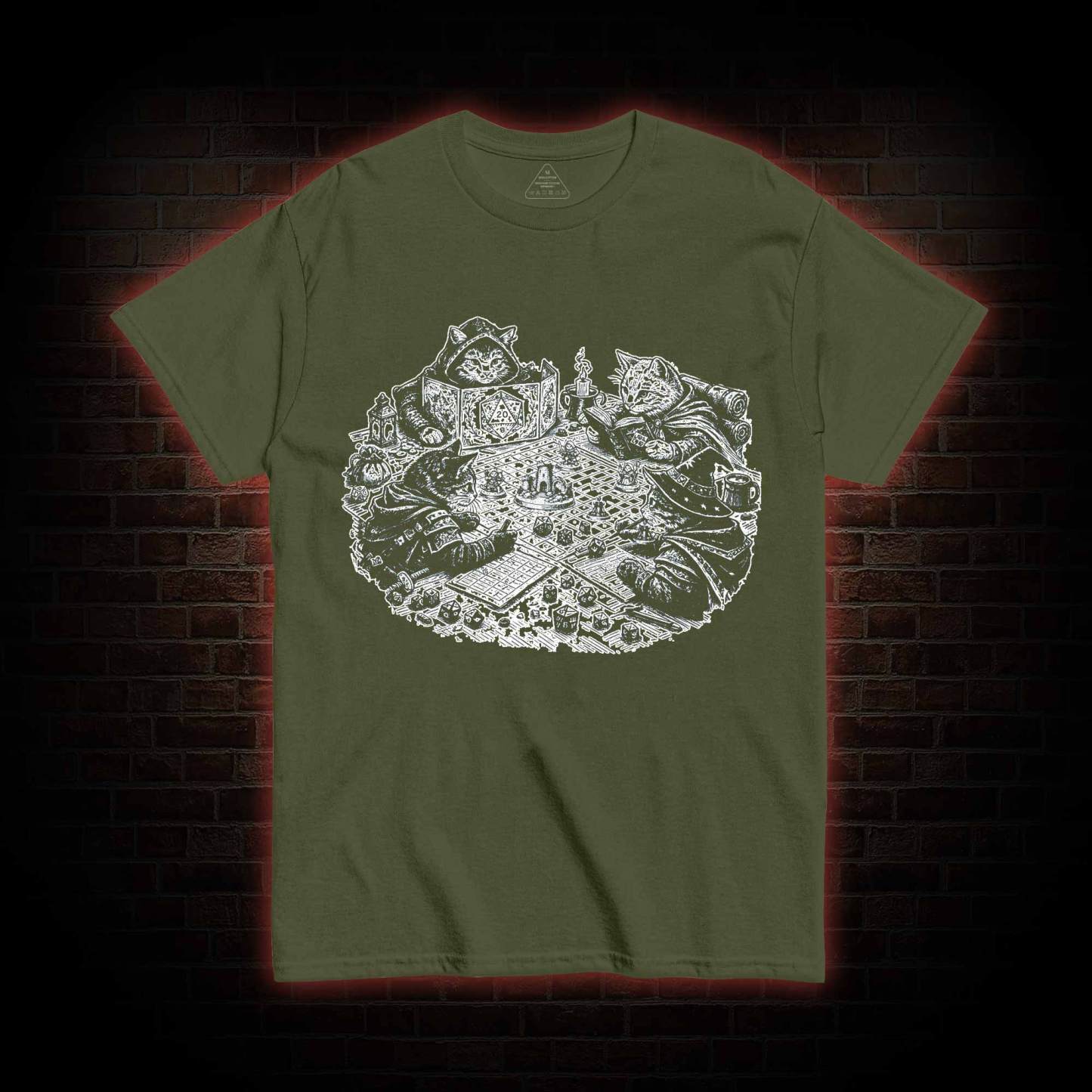 Kitten Cat Person Trendy T-shirt