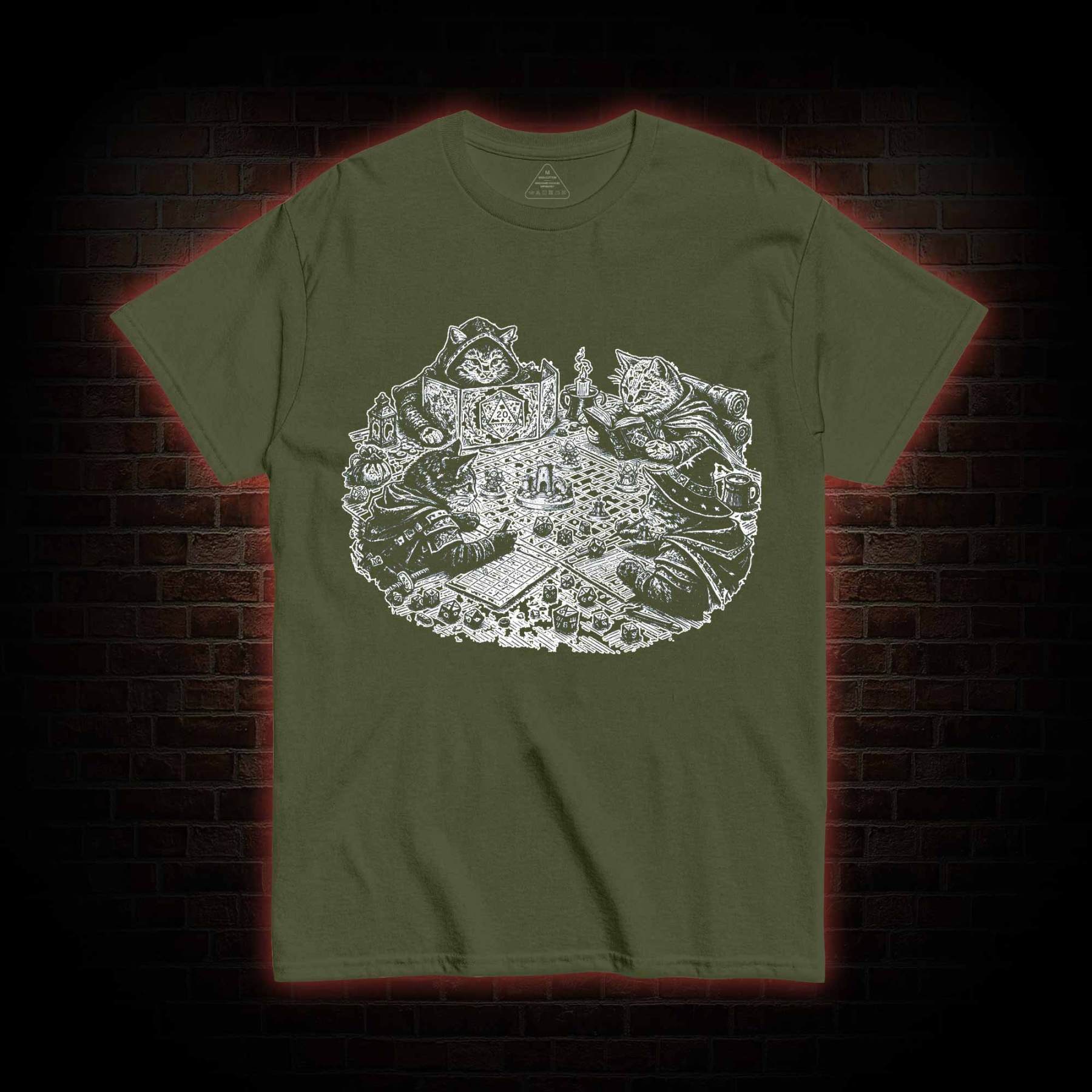 Kitten Cat Person Trendy T-shirt