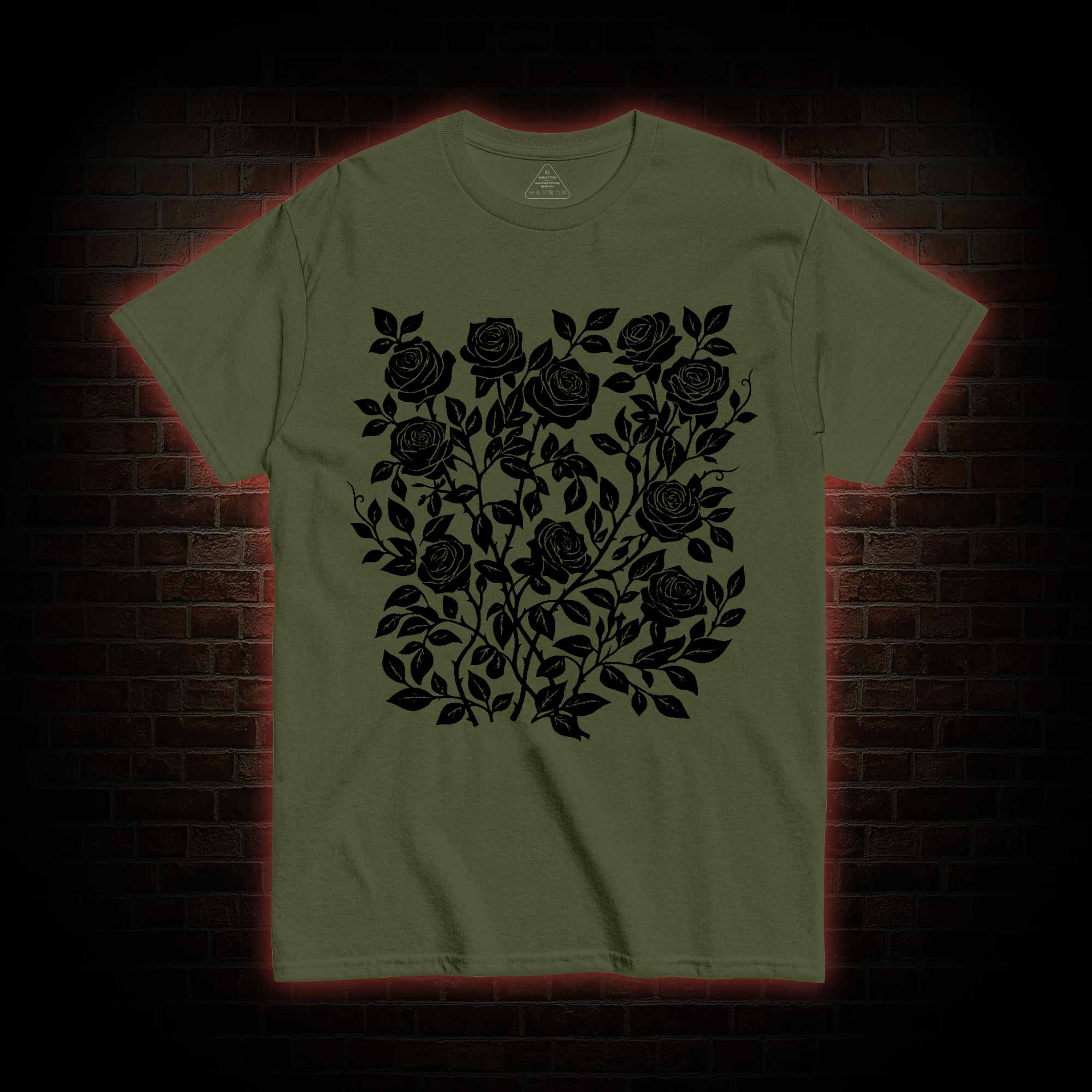 Gothic Flower T-shirt