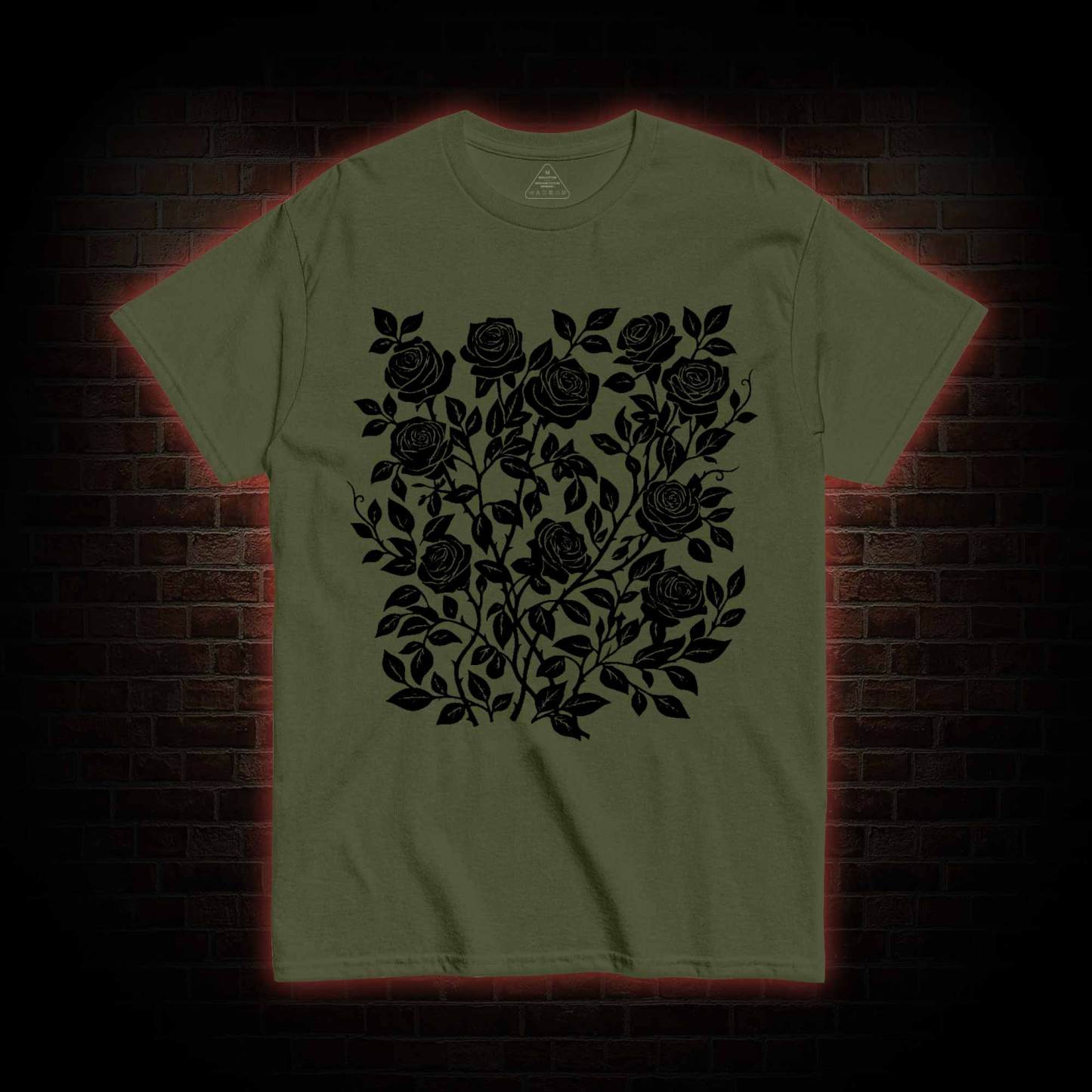 Gothic Flower T-shirt