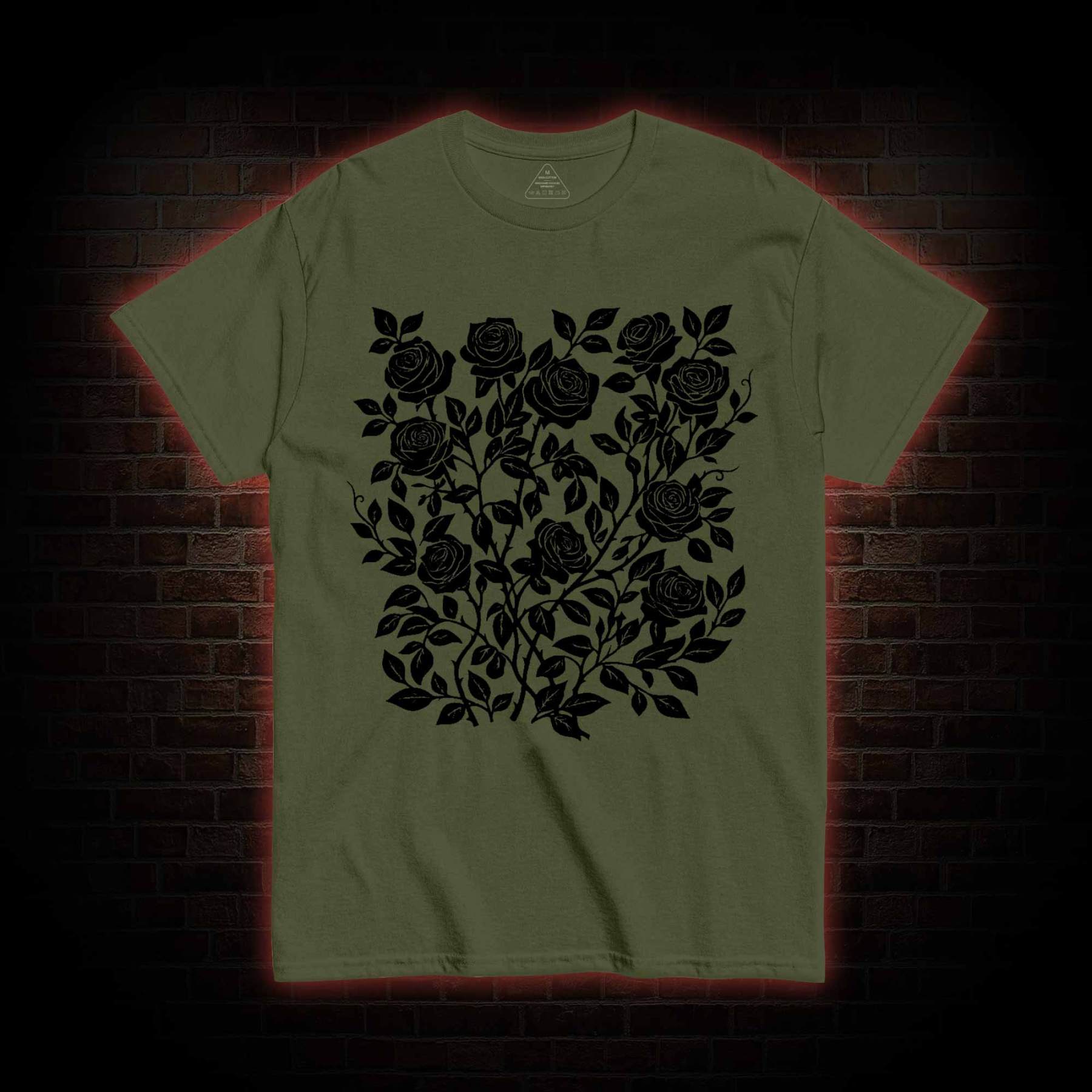 Gothic Flower T-shirt