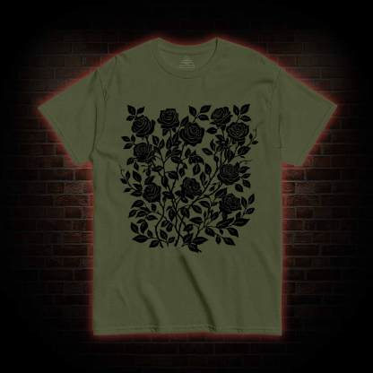 Gothic Flower T-shirt