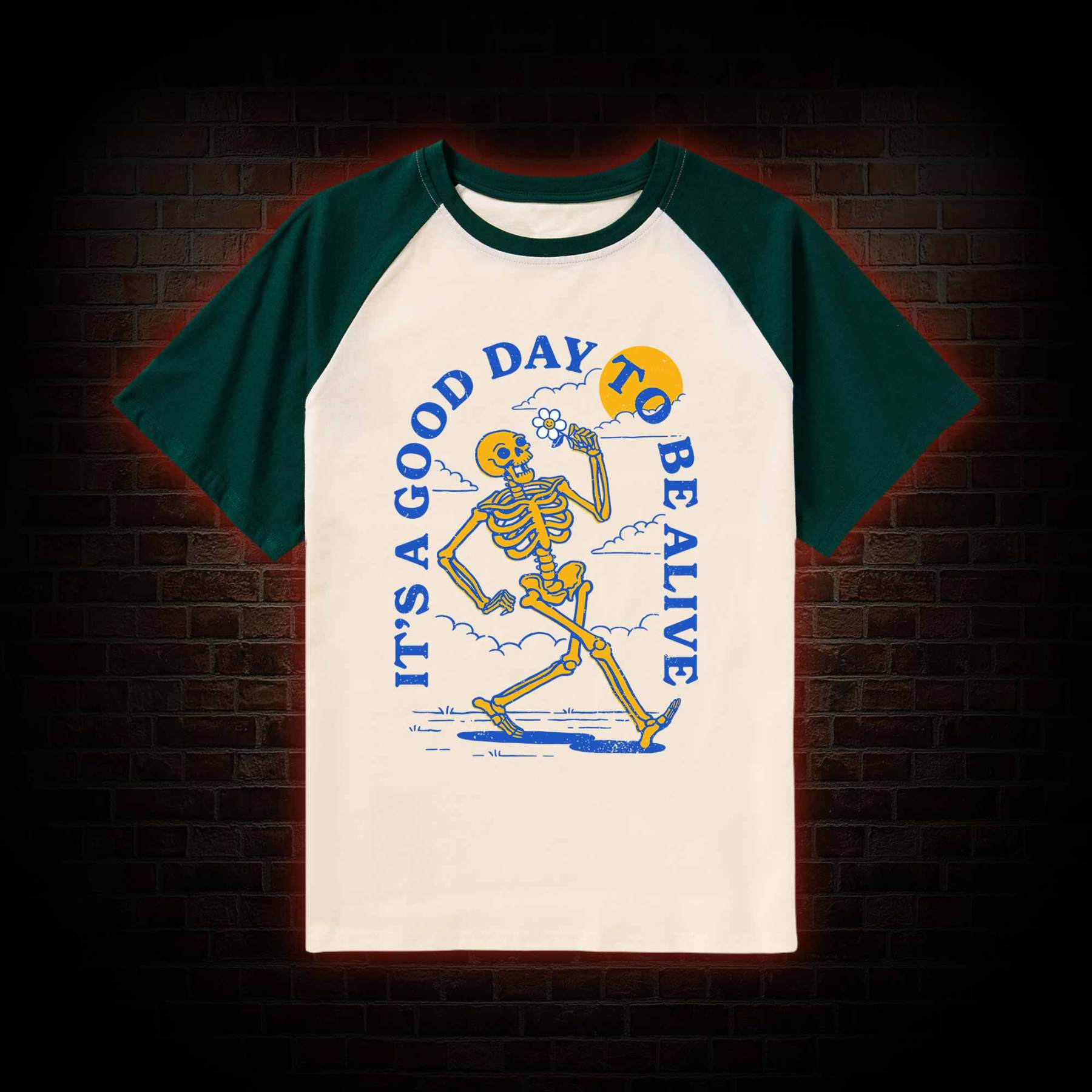 It's A Good Day To Be Alive Raglan T-shirt