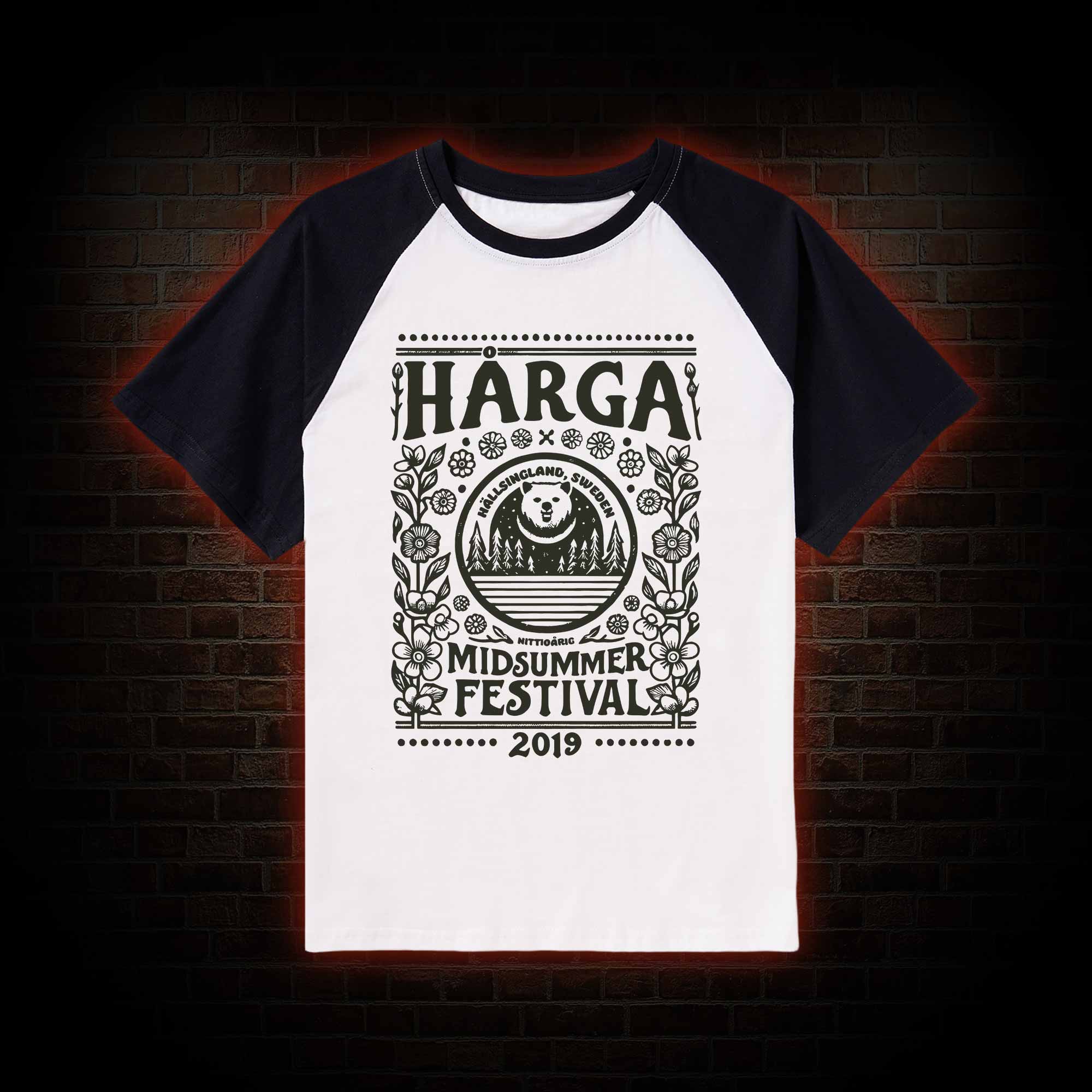Midsummer Festival Raglan T-shirt