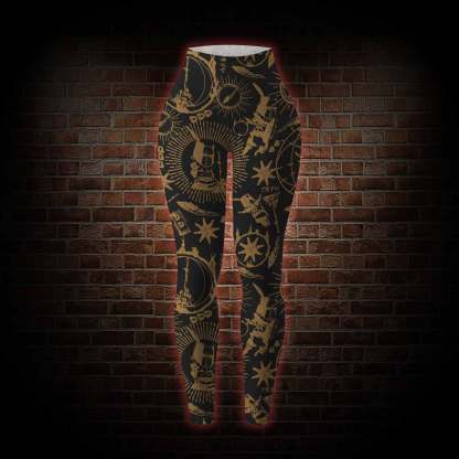 Retro Praise the Sun Women's Tight-Fitting Pants