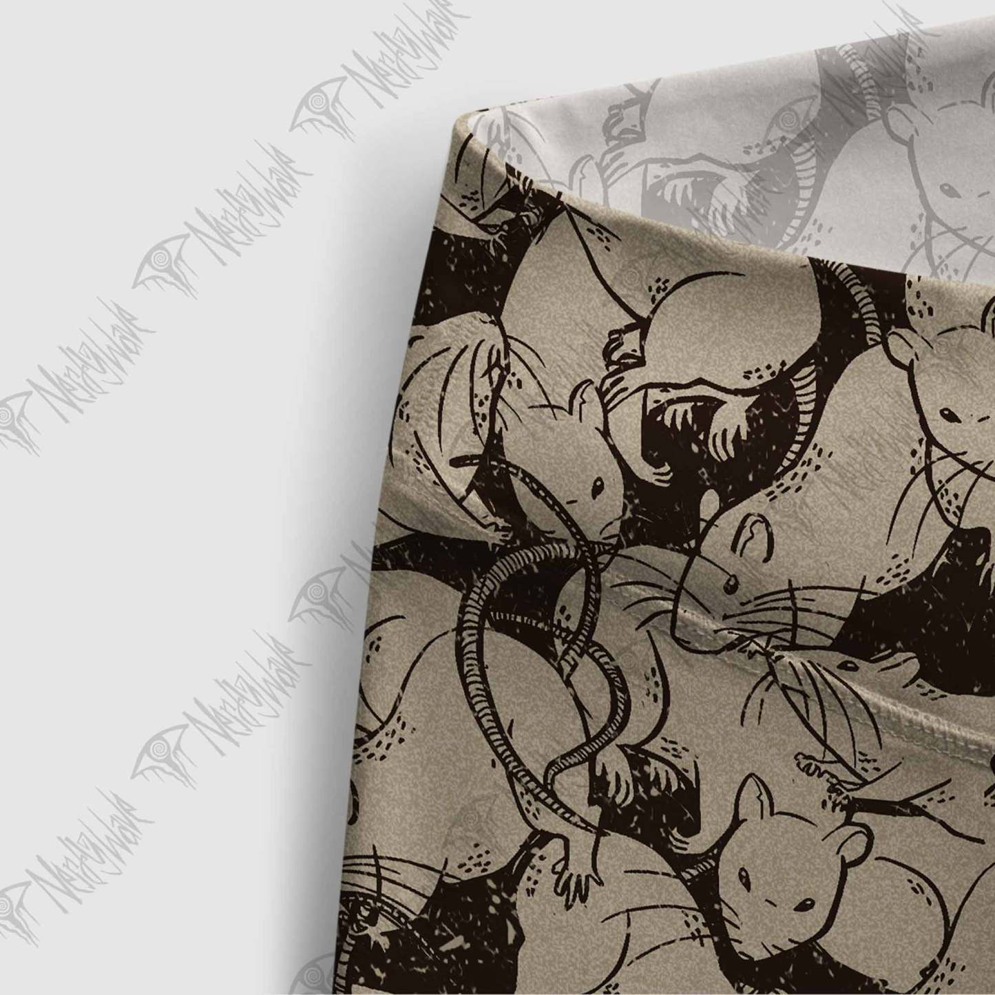 Black Death Women's Tight-Fitting Pants