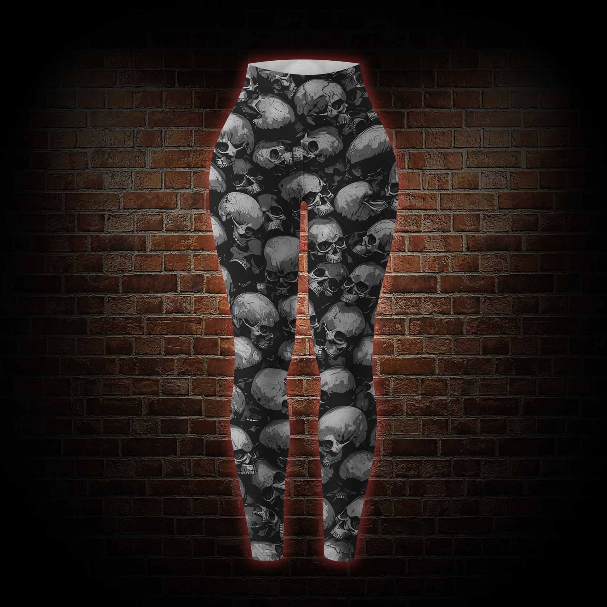 Skulls Women's Tight-Fitting Pants