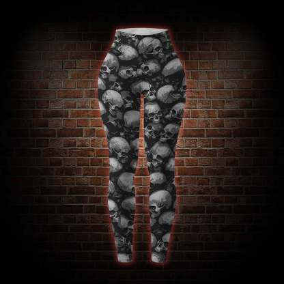 Skulls Women's Tight-Fitting Pants