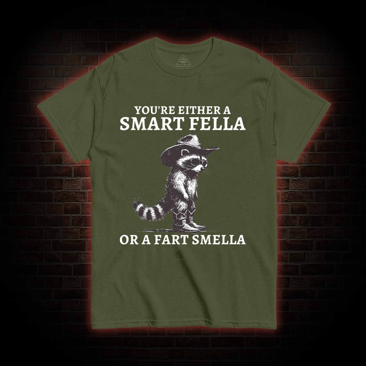 You're Either a Smart Fella or a  Fart Smella T-shirt