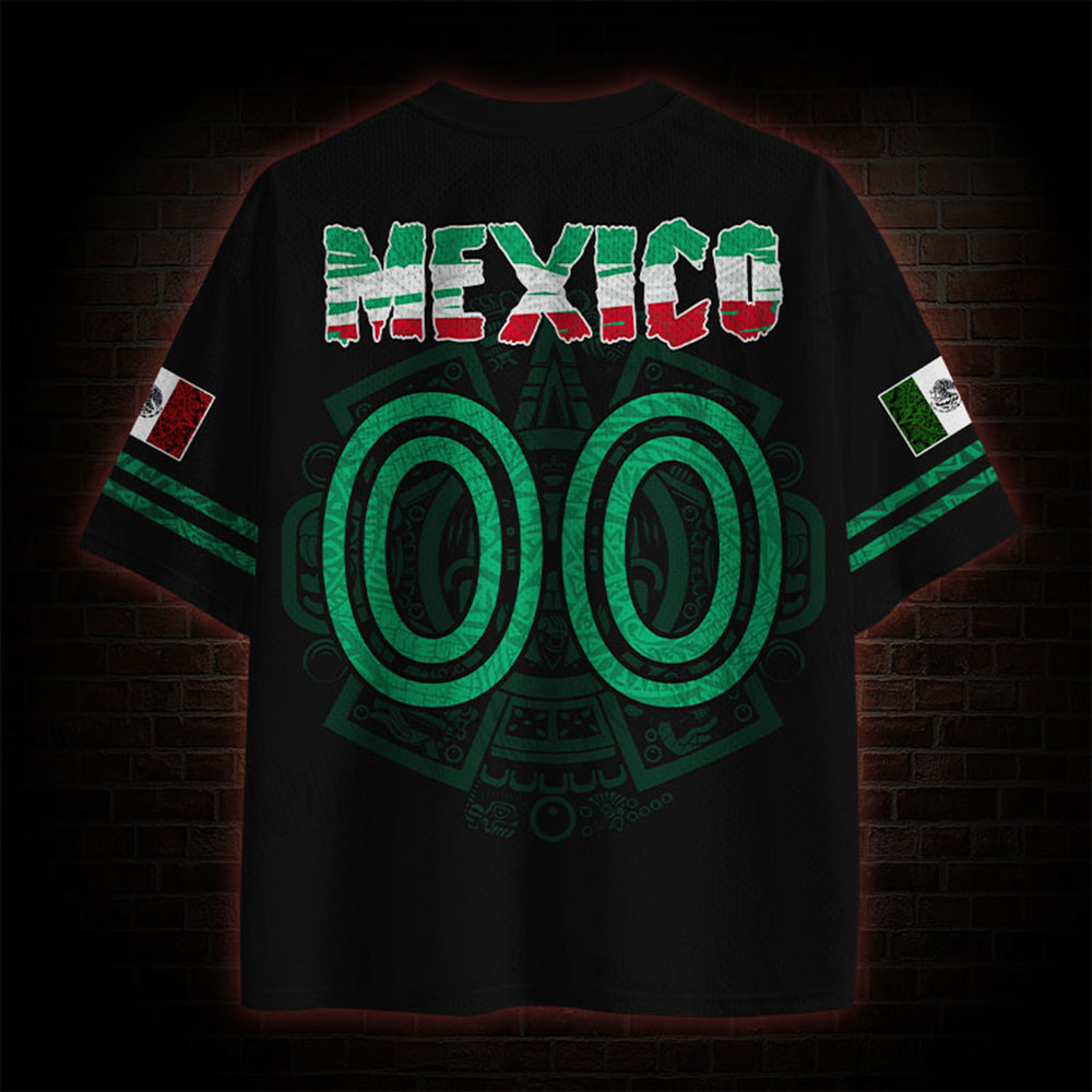 Personalized Mexico Mesh Jersey