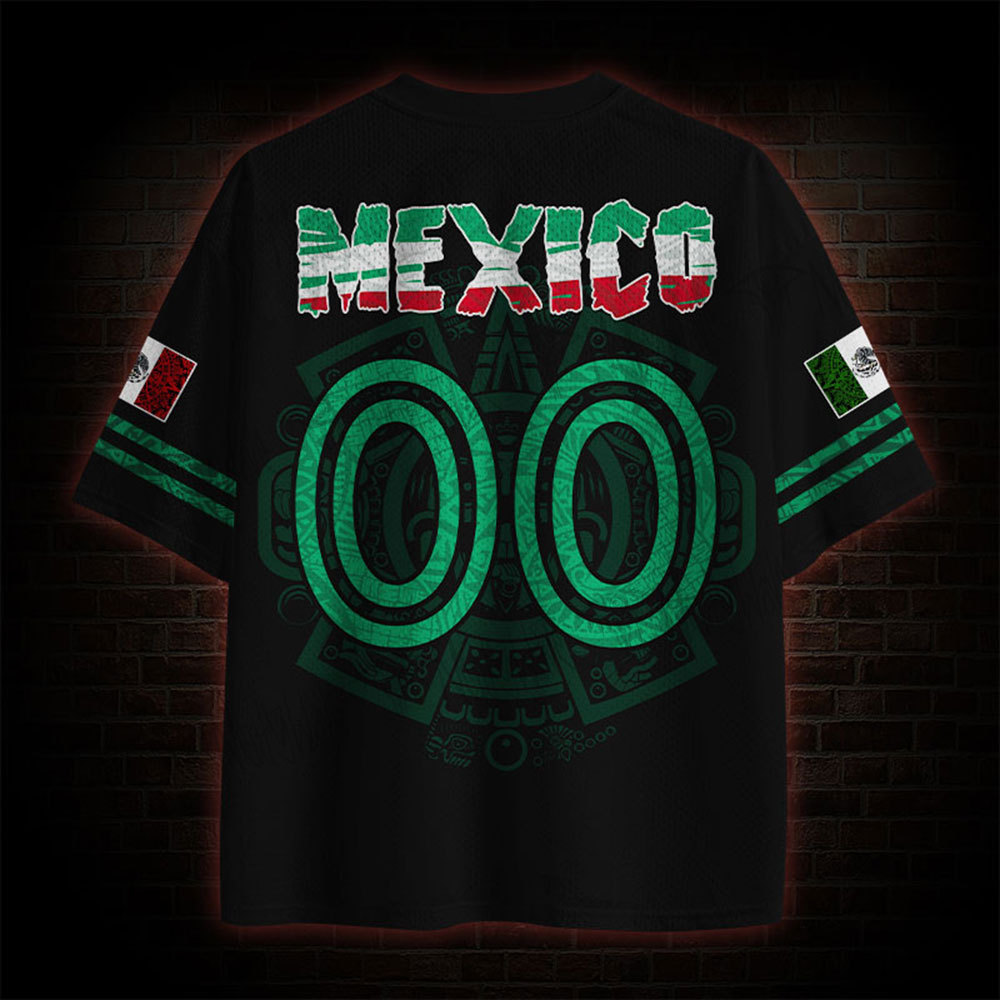 Personalized Mexico Mesh Jersey