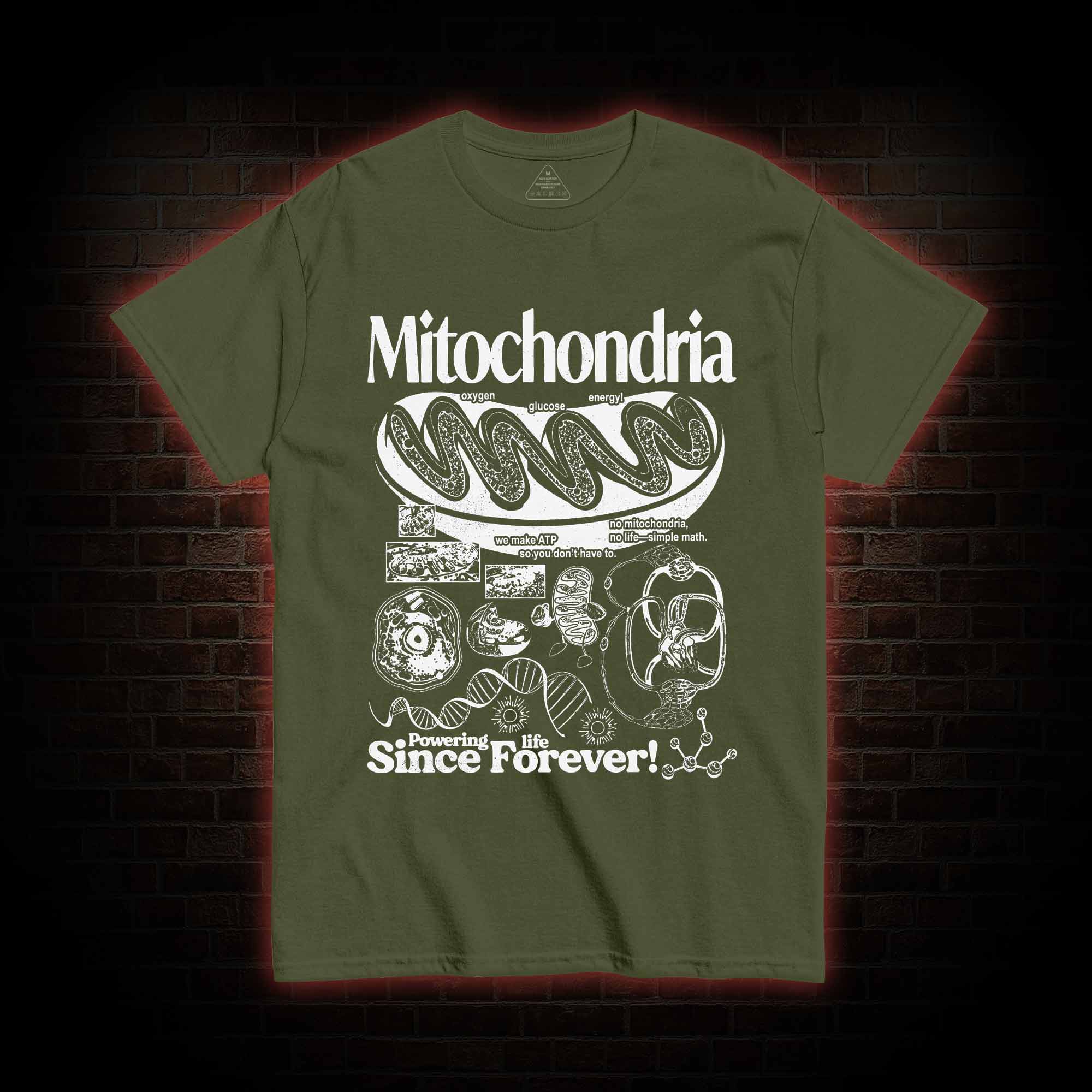 Mitochondria Vintage T-shirt