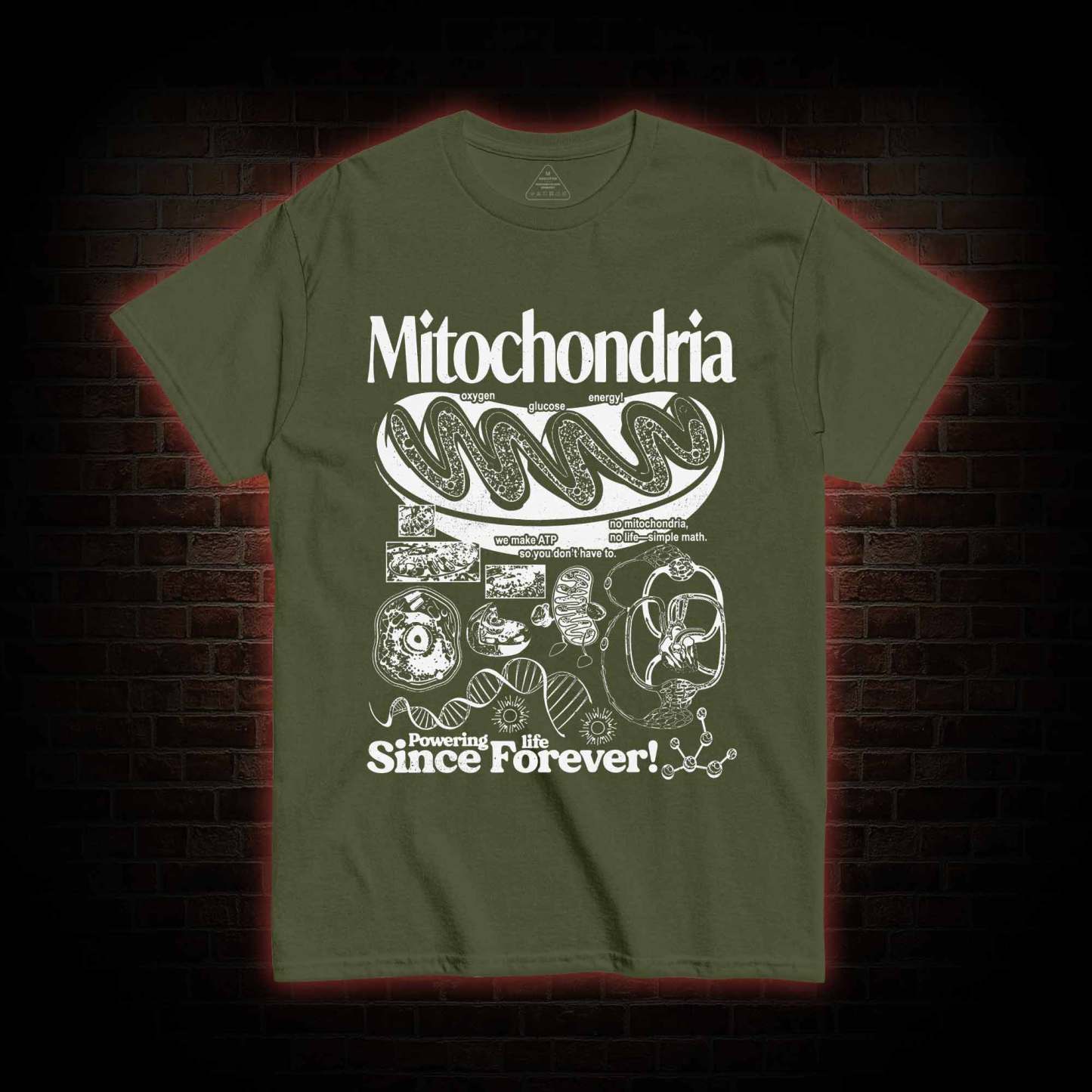 Mitochondria Vintage T-shirt