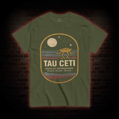 Retro Tau Ceti T-shirt