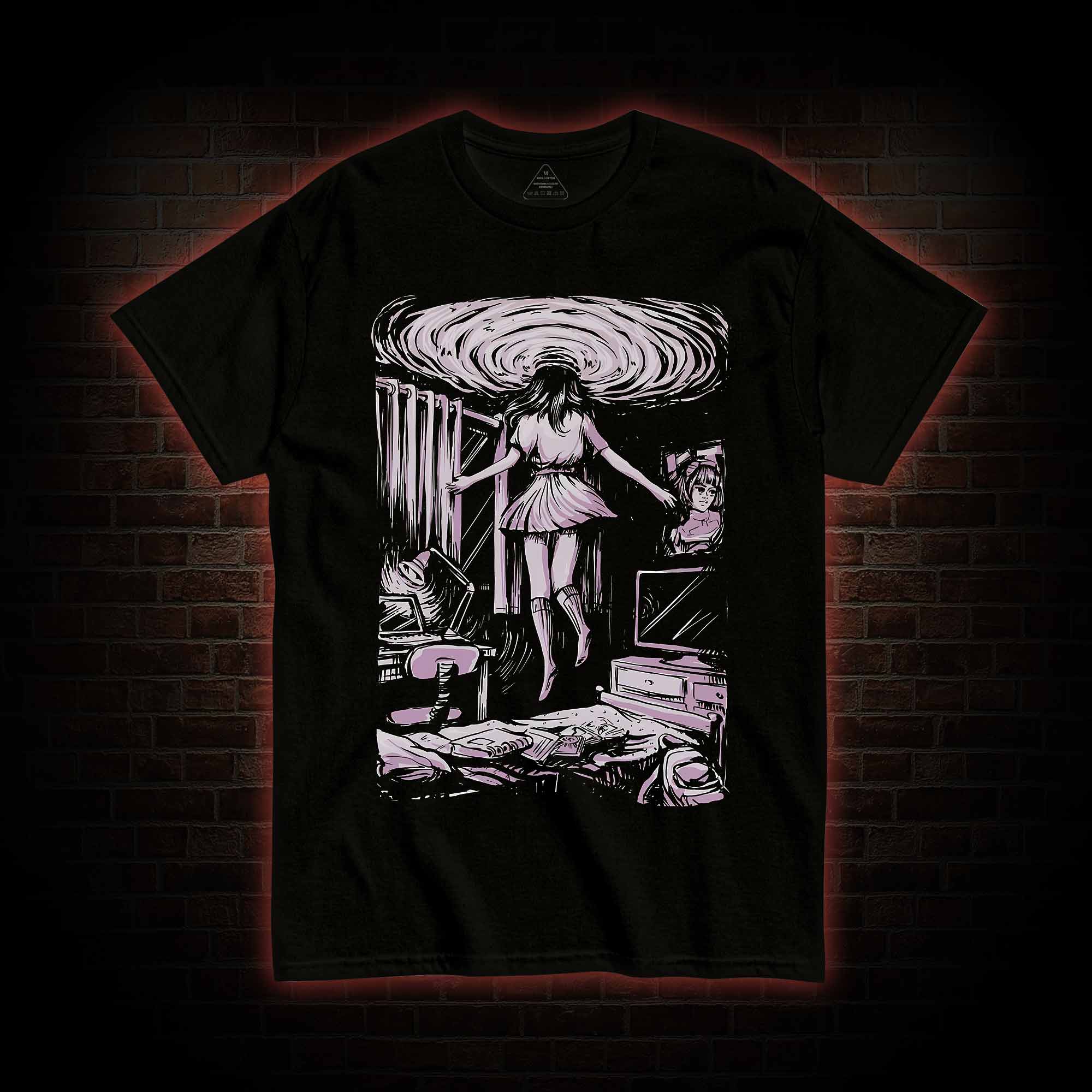 Portal Door Girl T-shirt