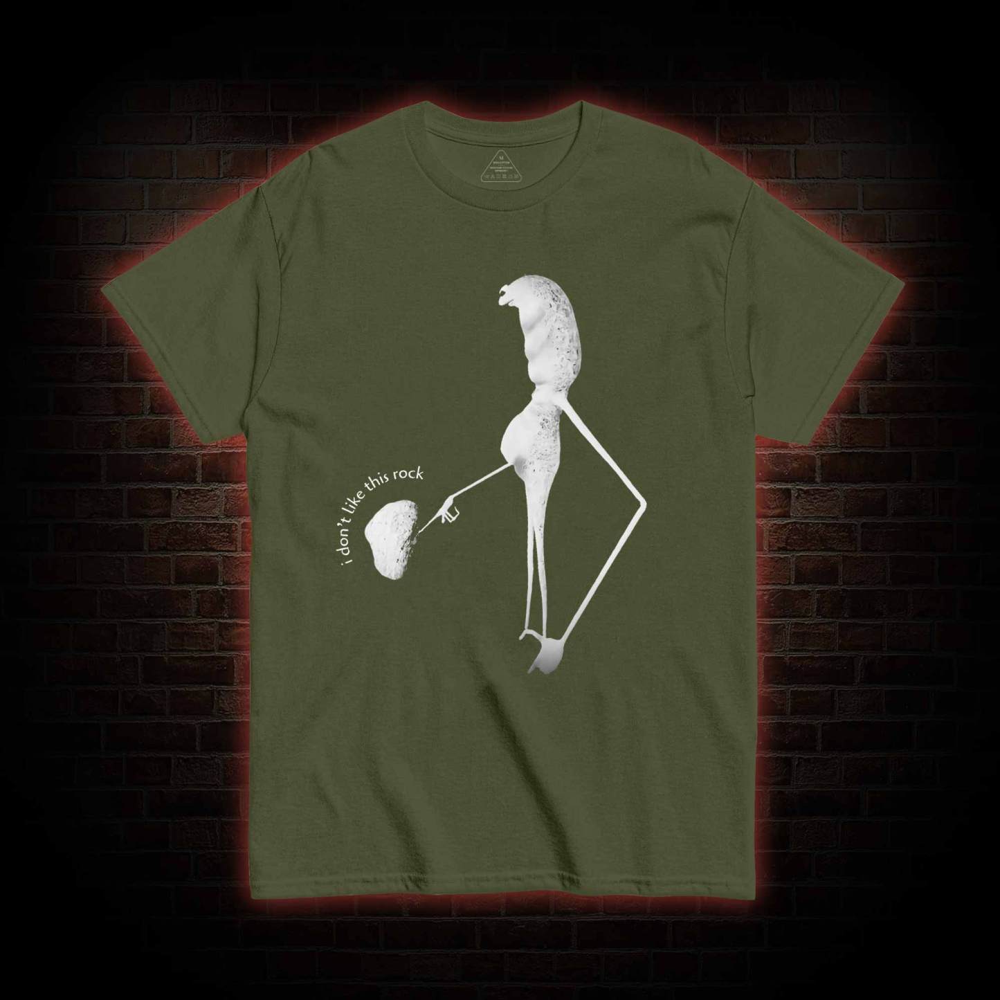 I Don't Like This Rock Meme T-shirt