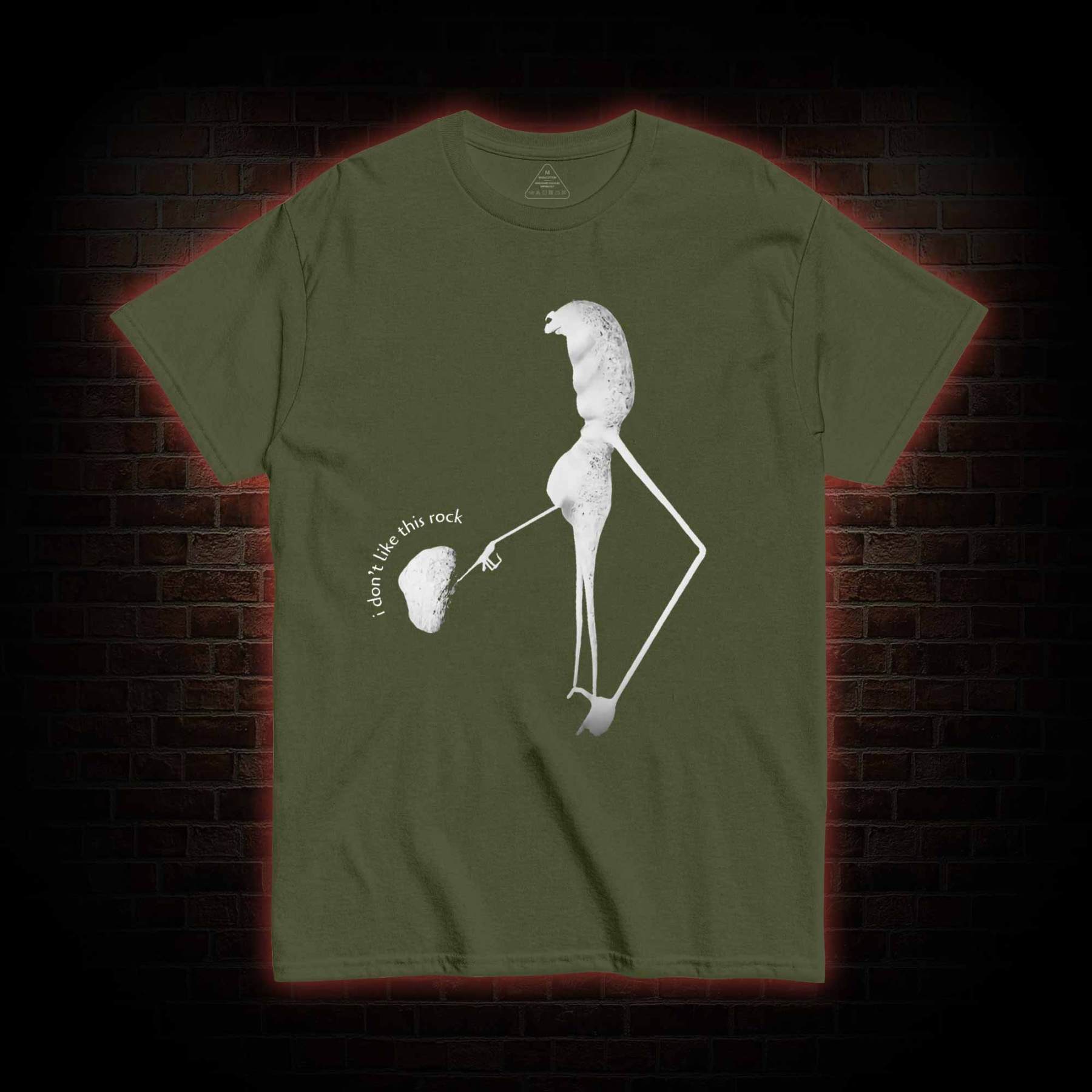 I Don't Like This Rock Meme T-shirt