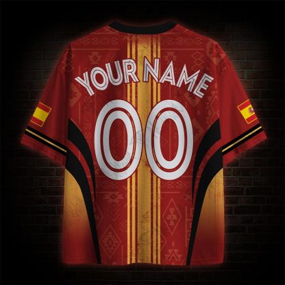 Personalized Spain Mesh Jersey