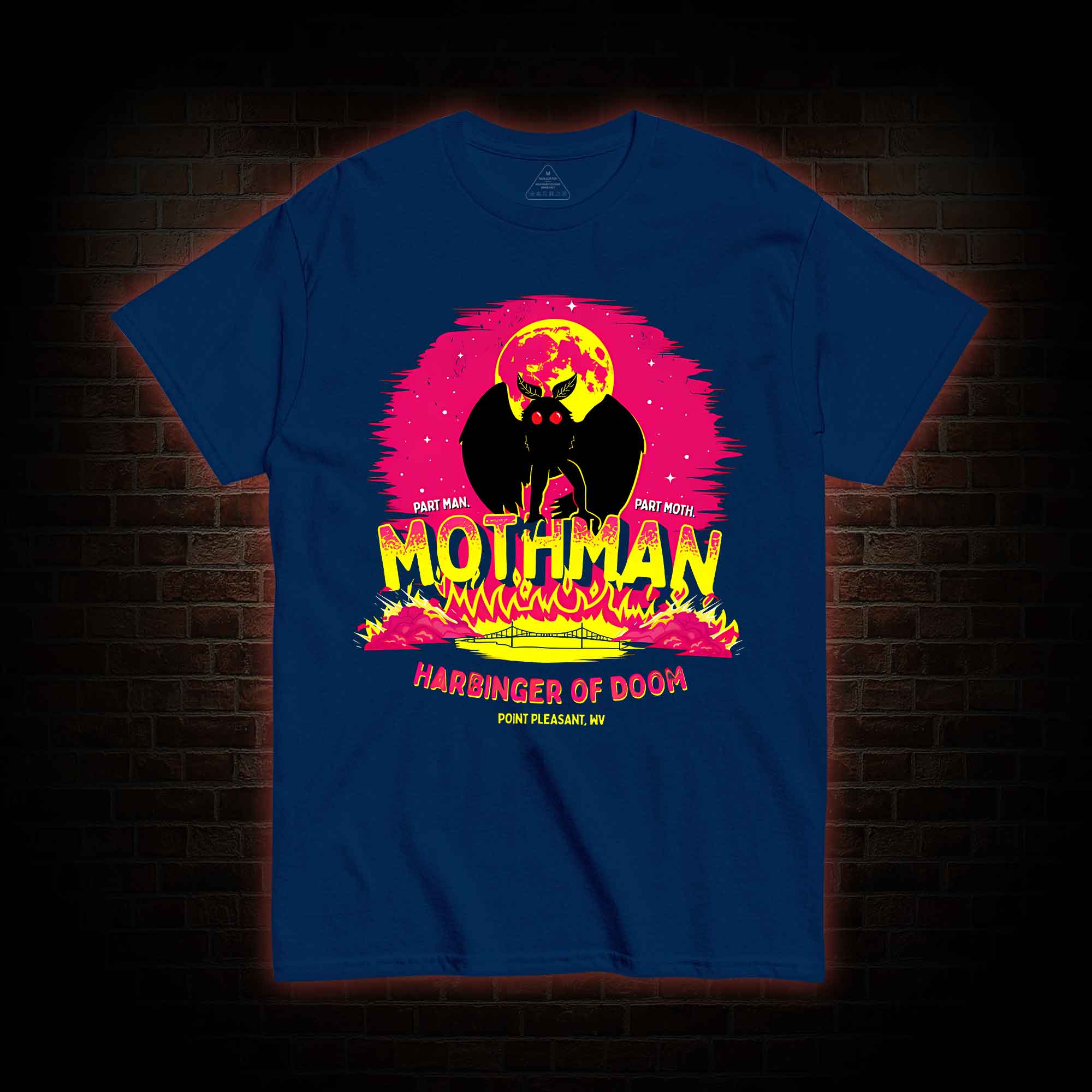Mothman Harbinger of Doom T-shirt
