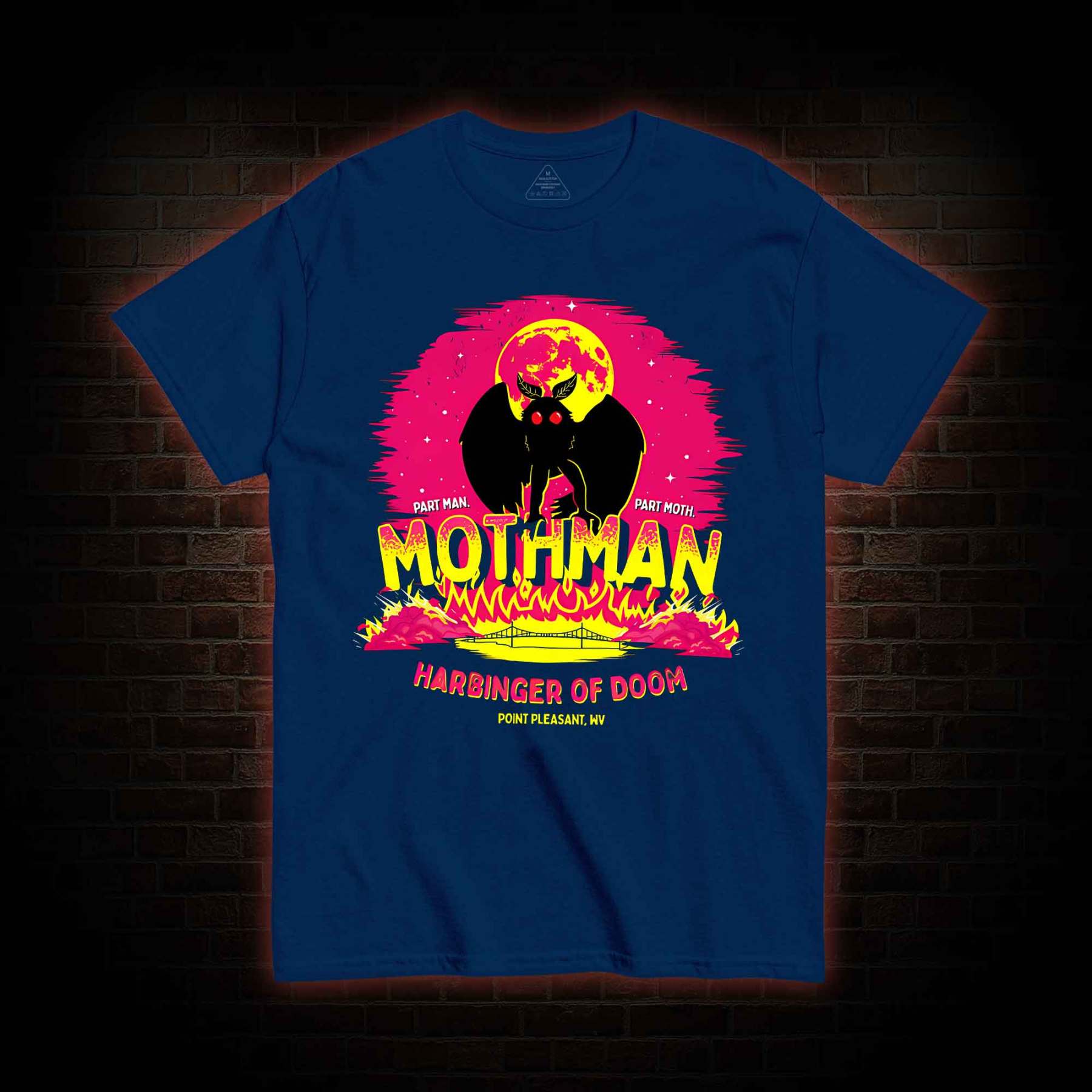 Mothman Harbinger of Doom T-shirt