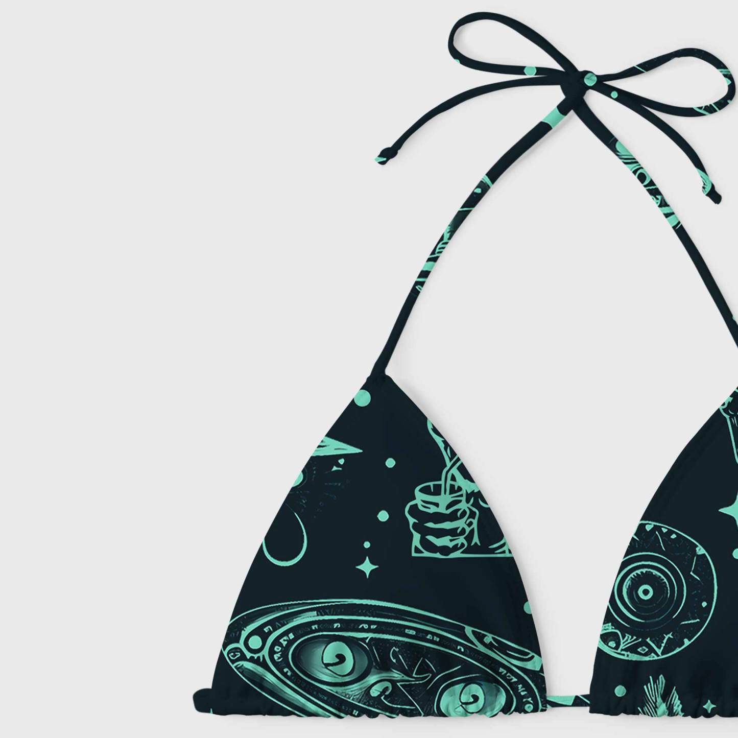 Outer Space Women's Adjustable Tie-Strap Bikini