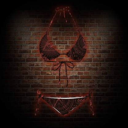 Occultism Women's Adjustable Tie-Strap Bikini