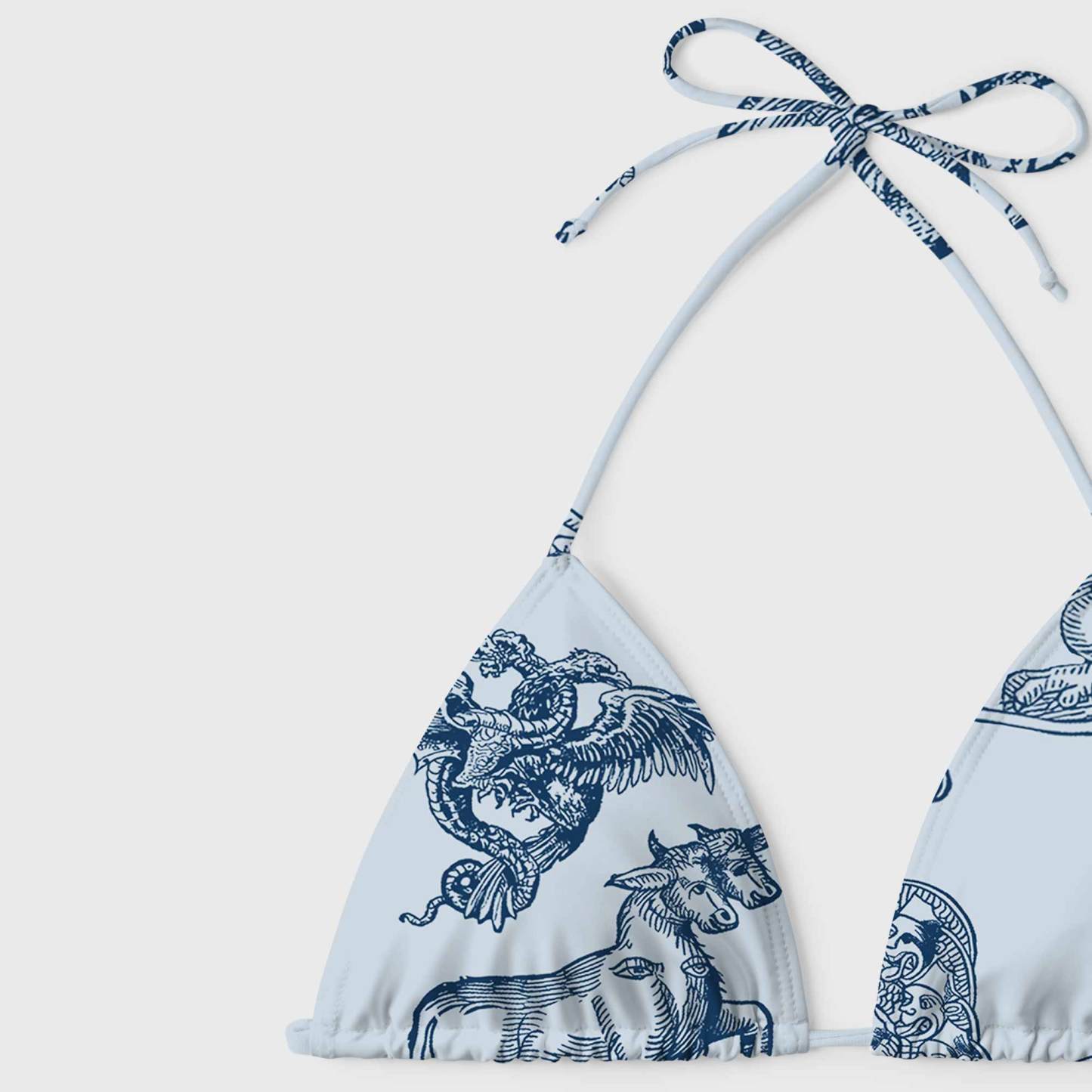 Medieval Monster Women's Adjustable Tie-Strap Bikini