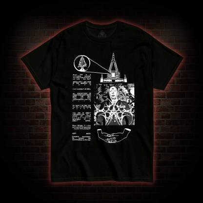 He Rotates His Marshmallow in the Fire T-shirt