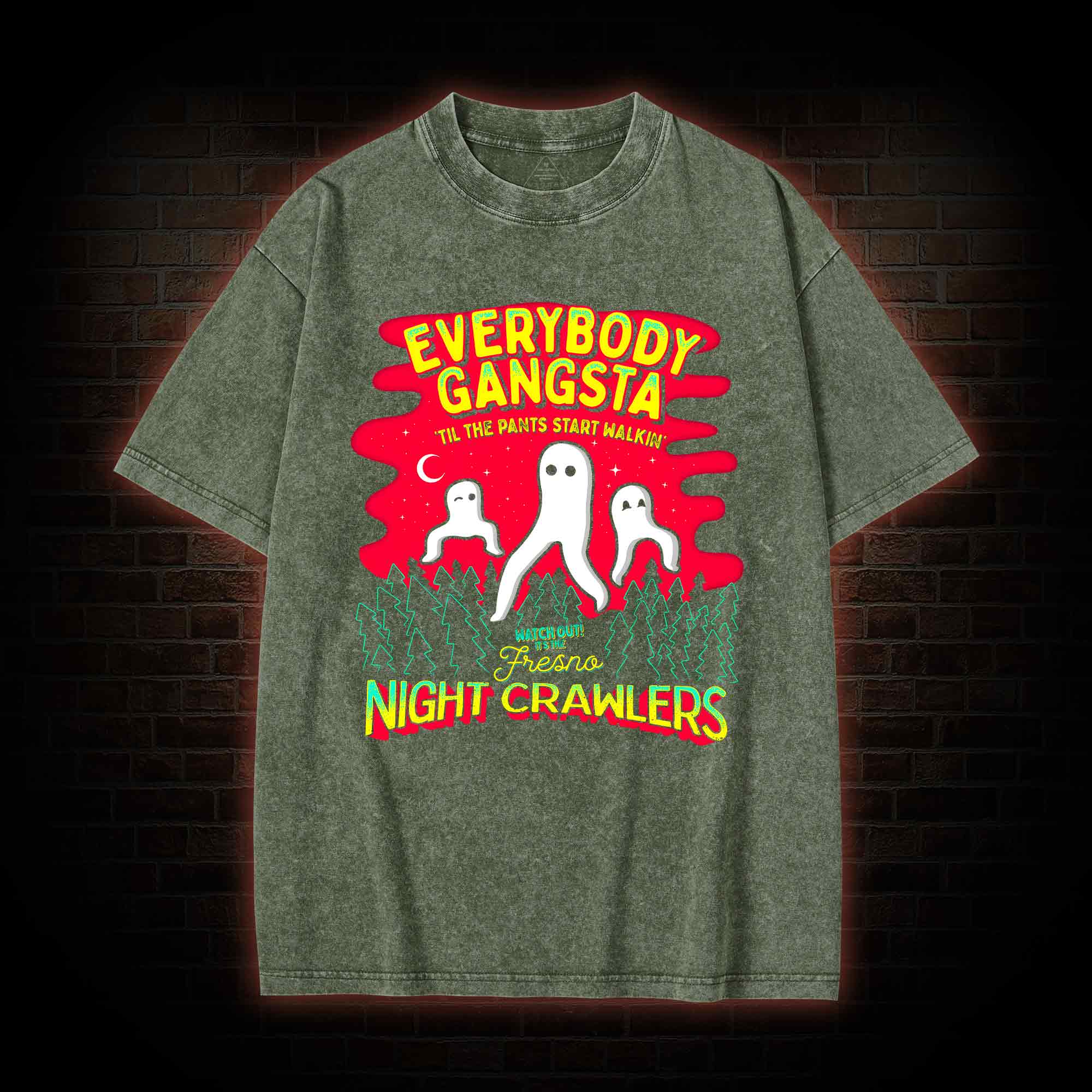 Everybody Gangsta Til the Pants Washed T-shirt