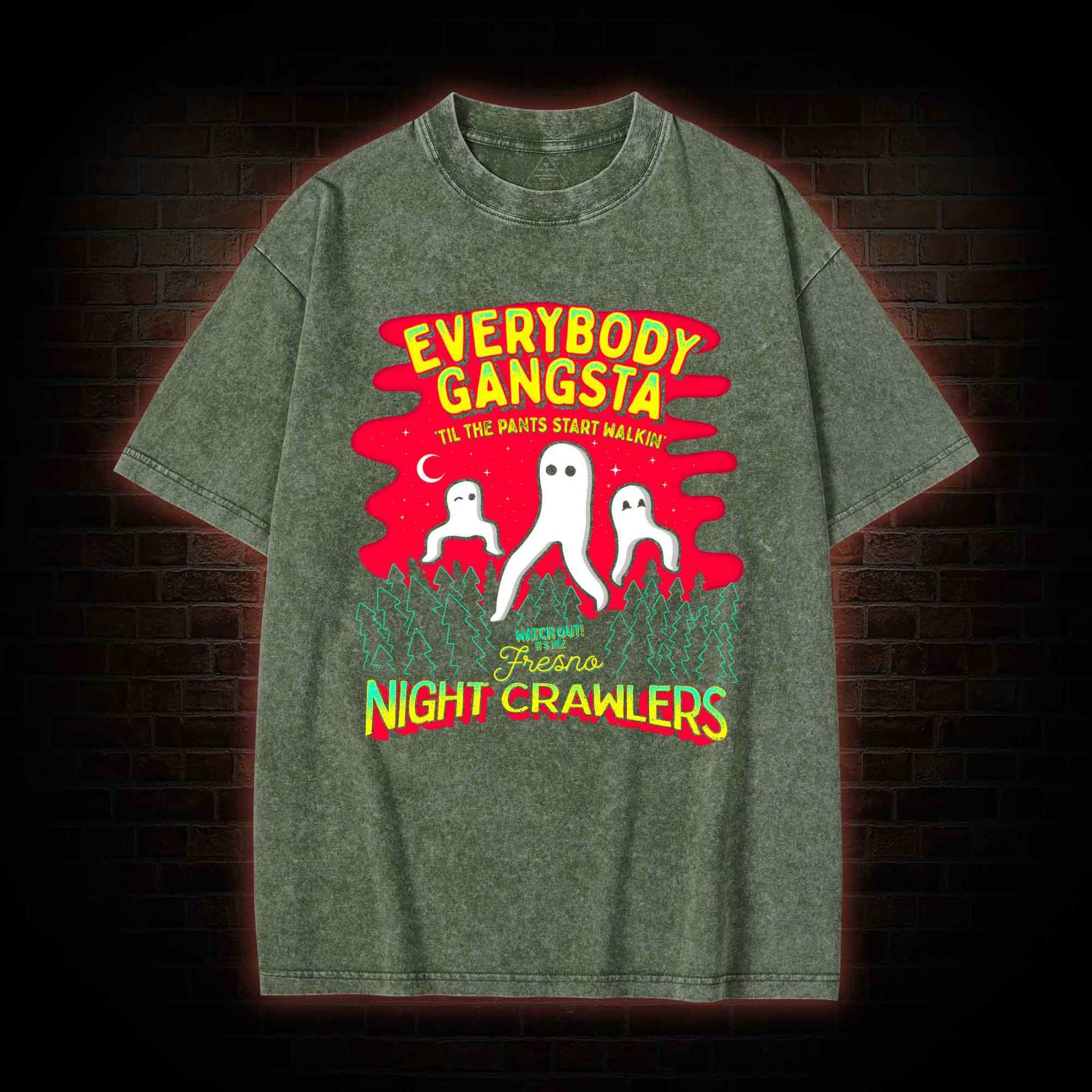 Everybody Gangsta Til the Pants Washed T-shirt