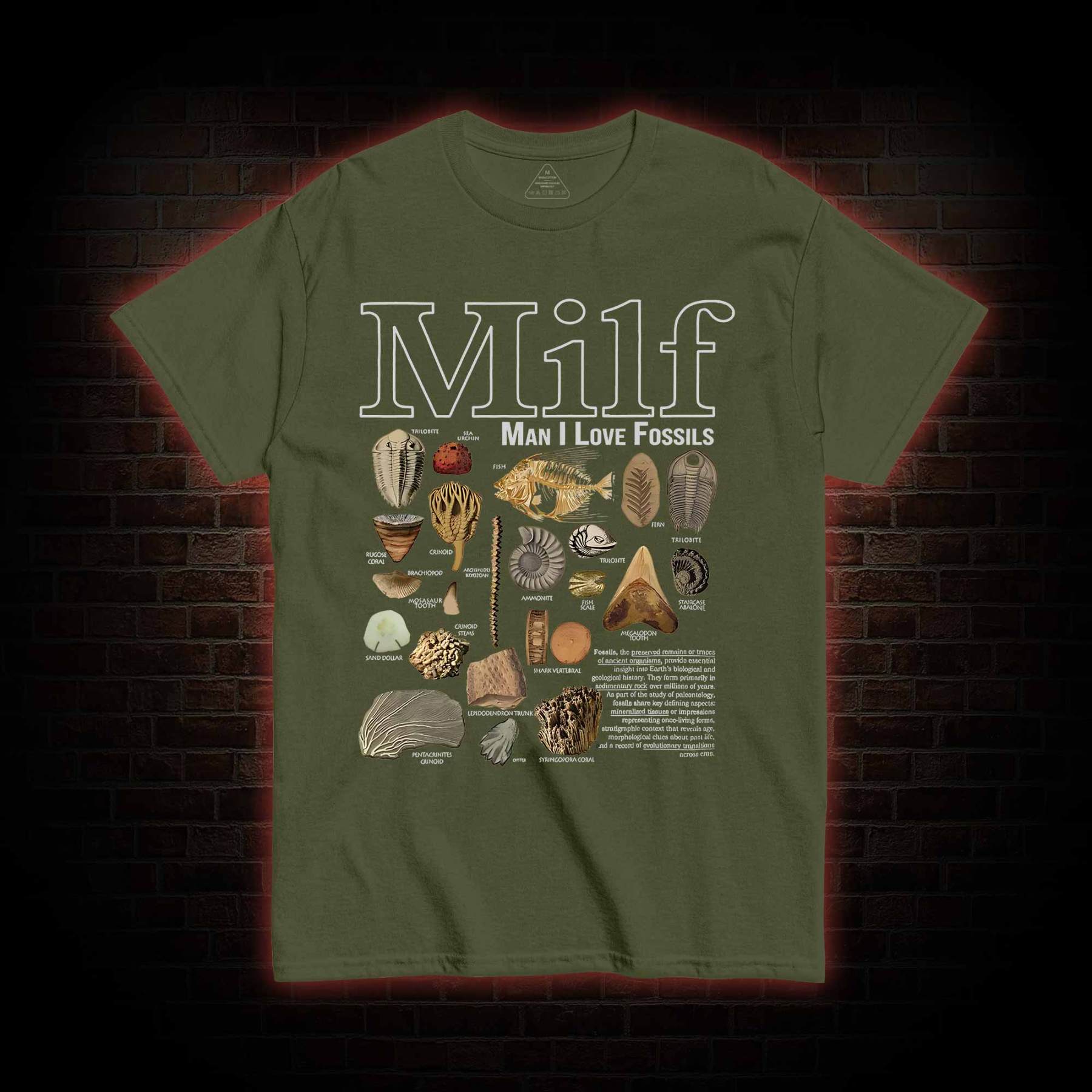 Man I Love Fossils T-shirt