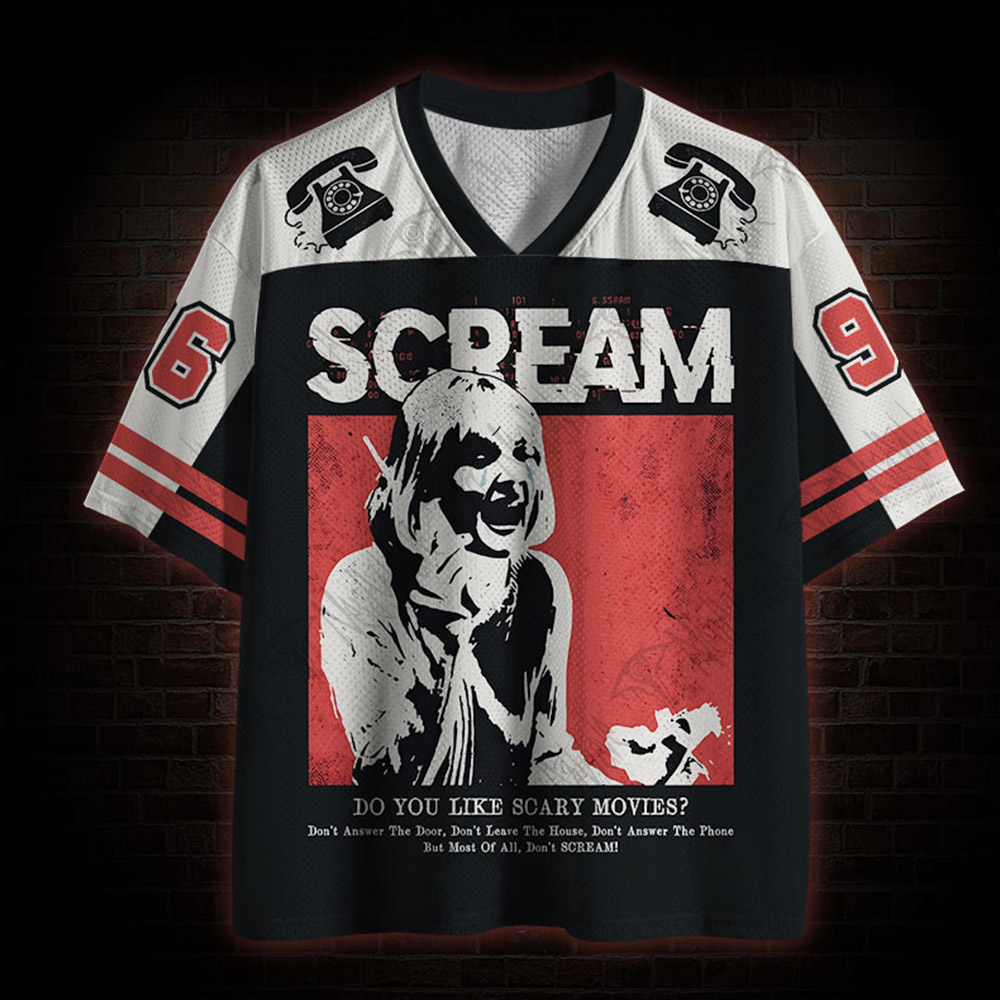 Do You Like Scary Movies Mesh Jersey
