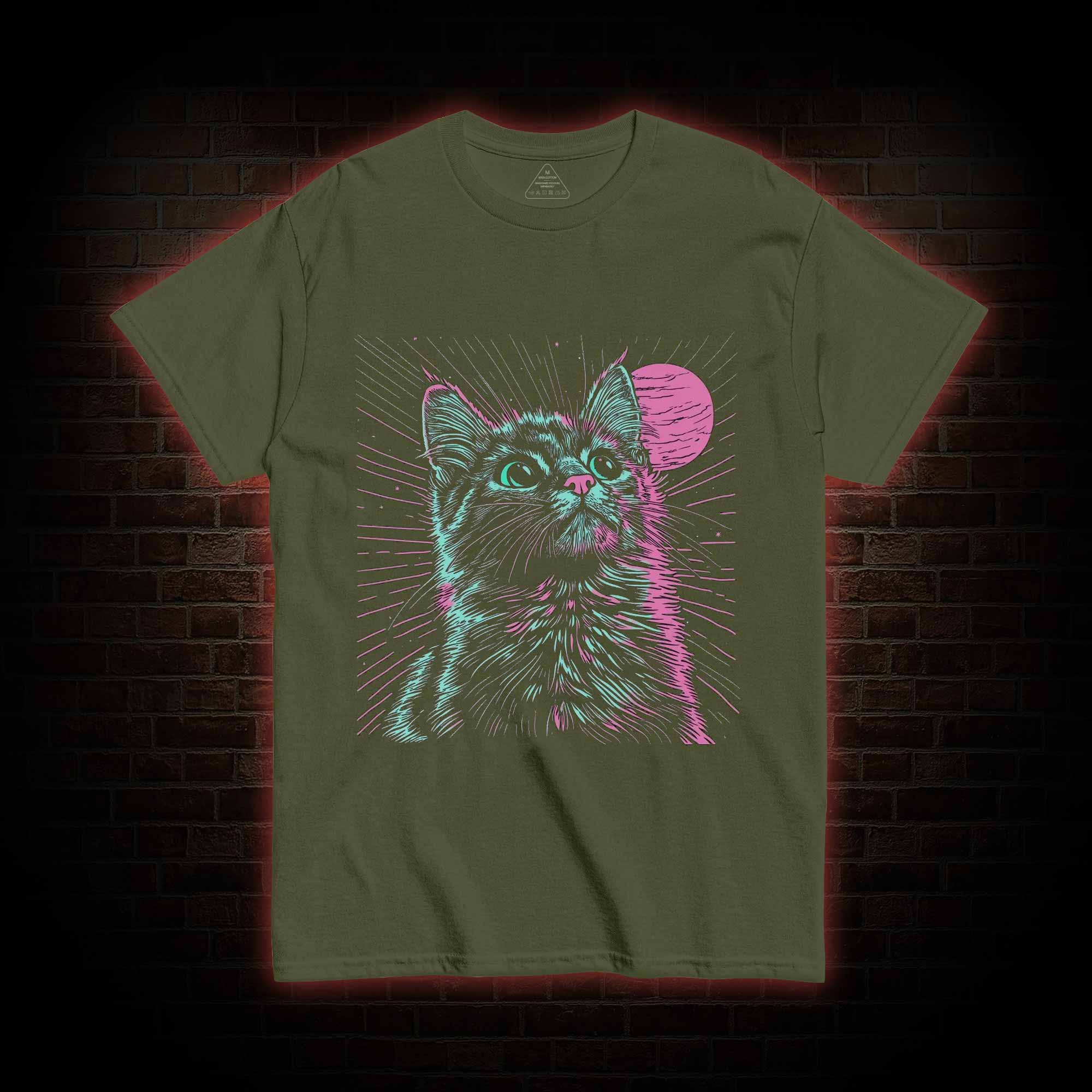 Psychedelic Cat T-shirt