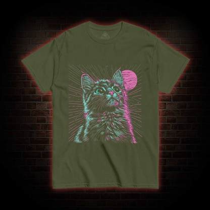 Psychedelic Cat T-shirt