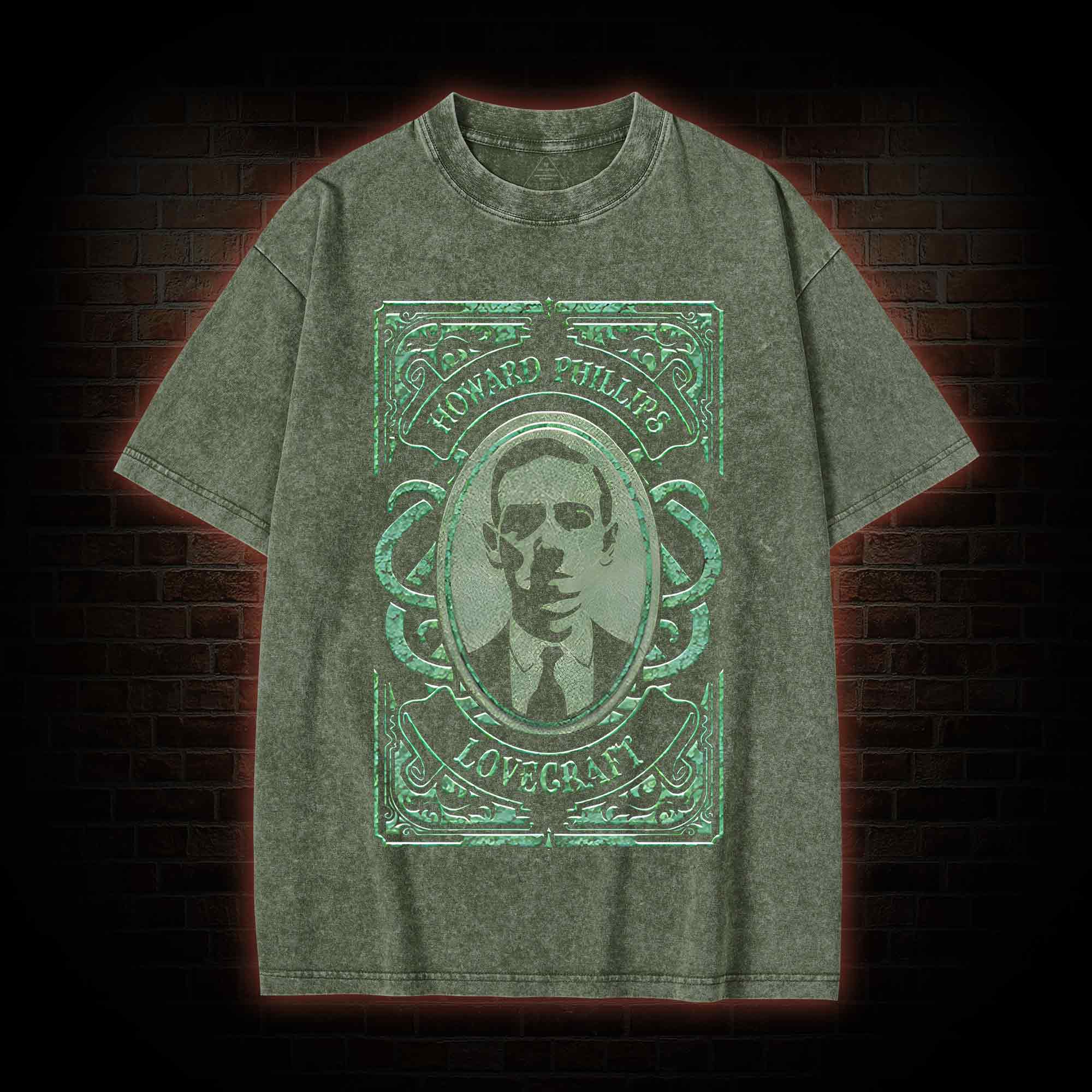 Hp Lovecraft Washed T-shirt