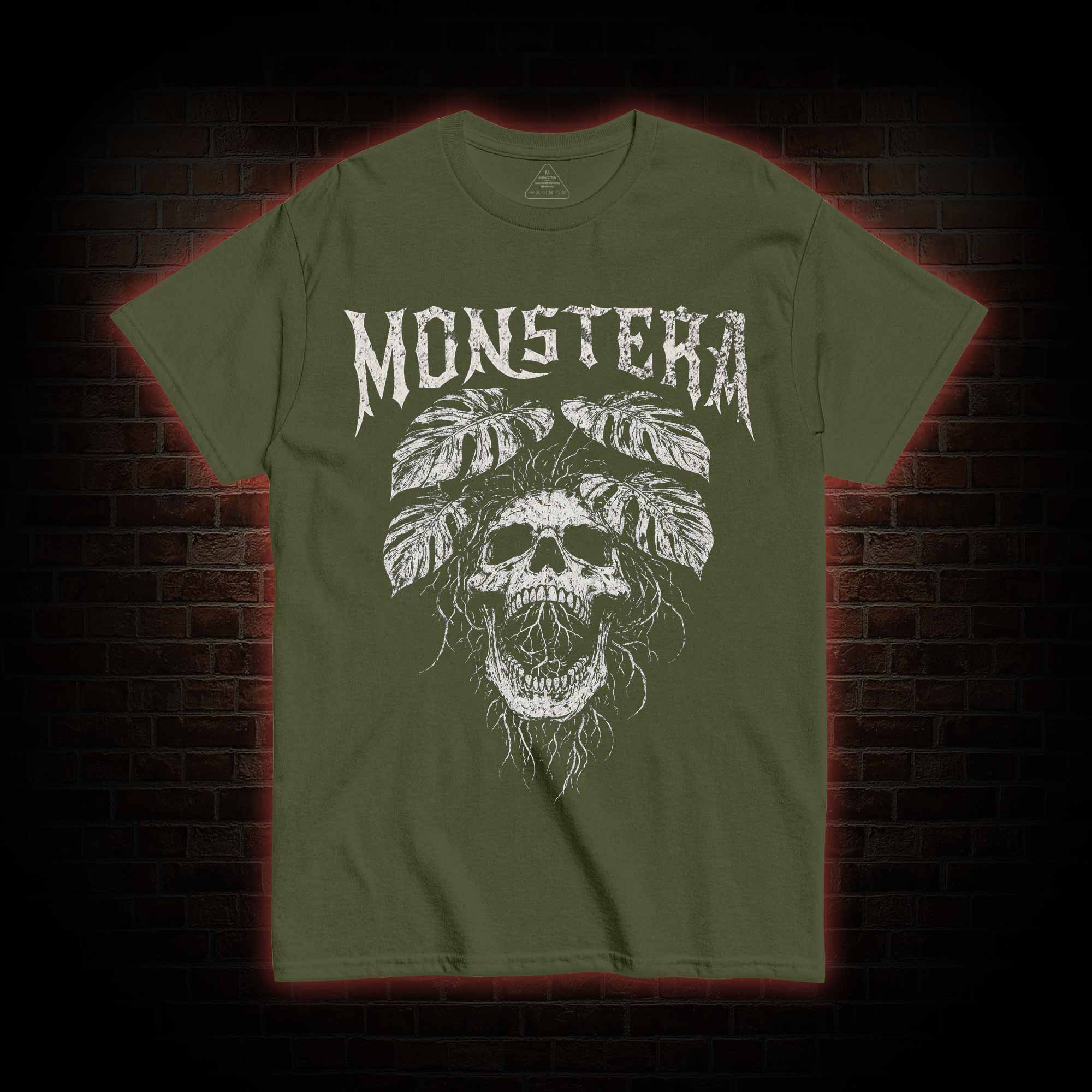 Monstera Skull T-shirt
