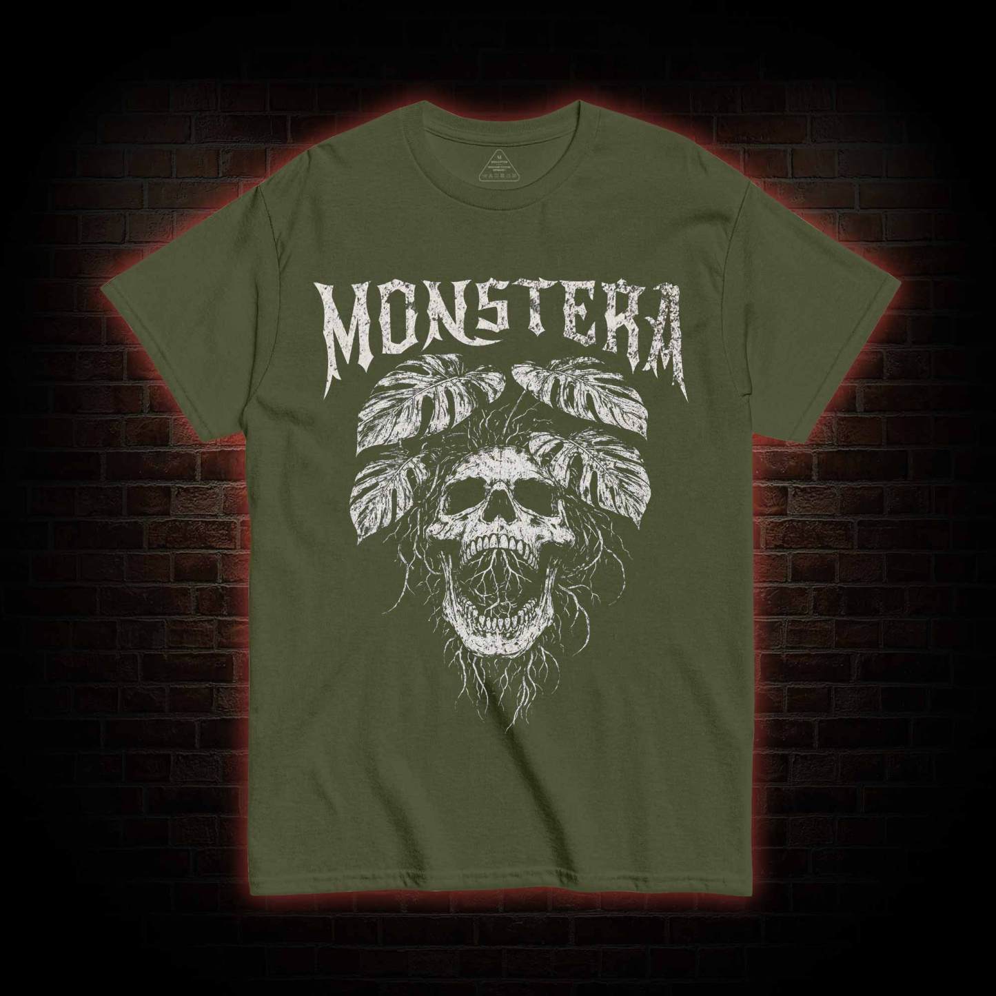 Monstera Skull T-shirt