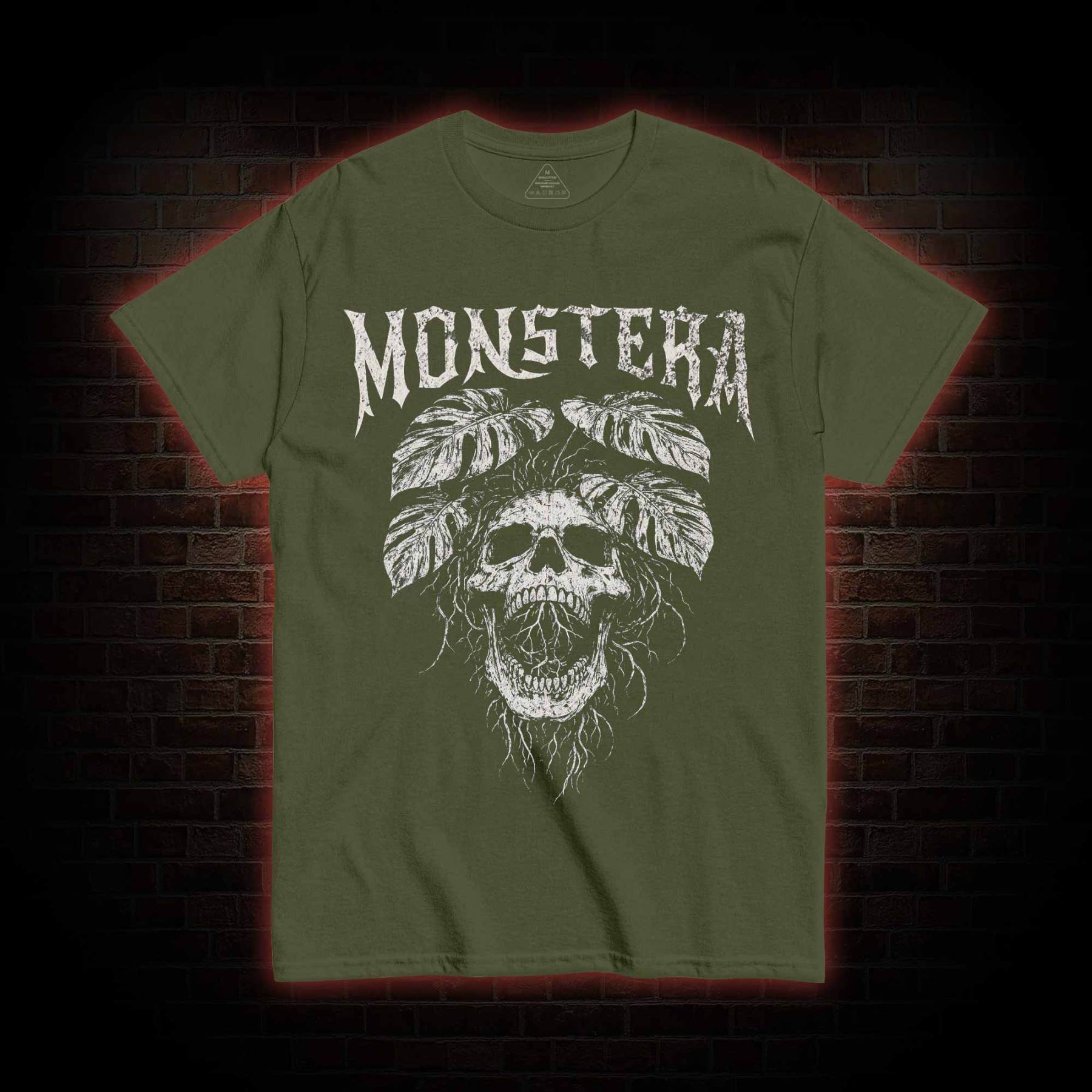 Monstera Skull T-shirt